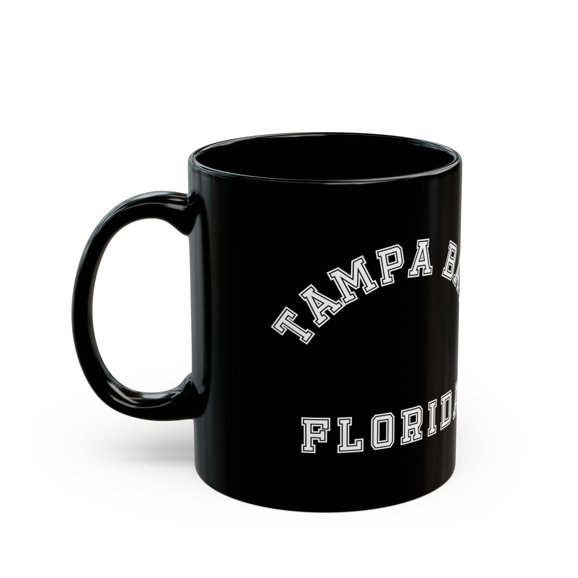 Tampa Bay Florida Black Mug
