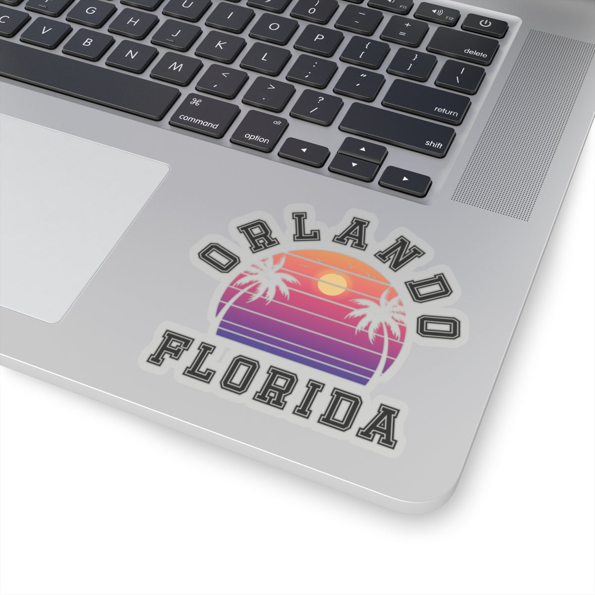 Orlando Florida Palms Kiss-Cut Stickers
