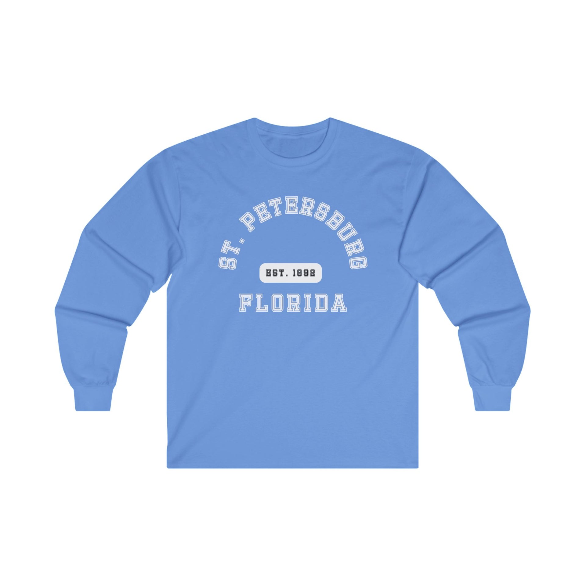 St. Petersburg Florida Established Ultra Cotton Long Sleeve Tee