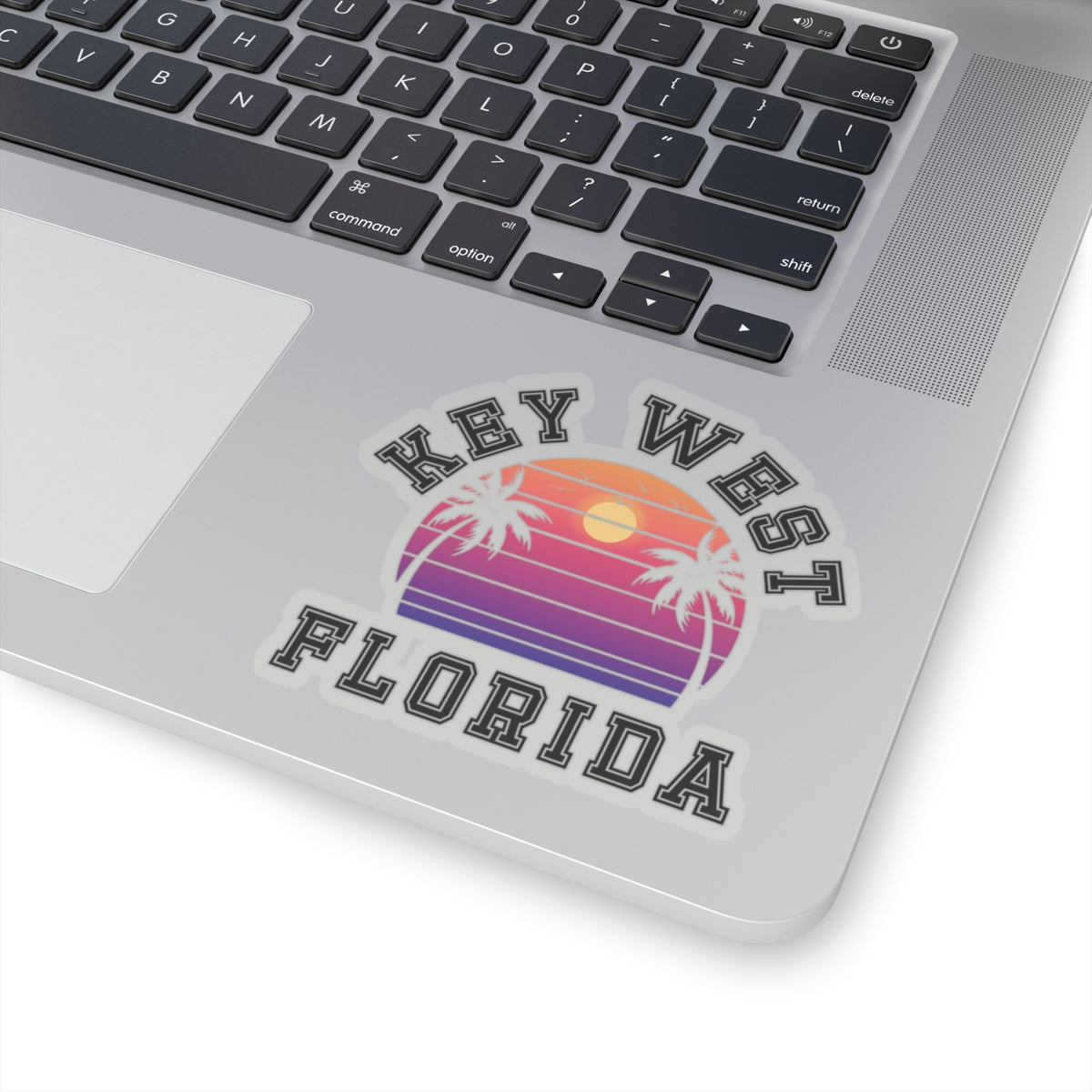Key West Florida Palms Kiss-Cut Stickers