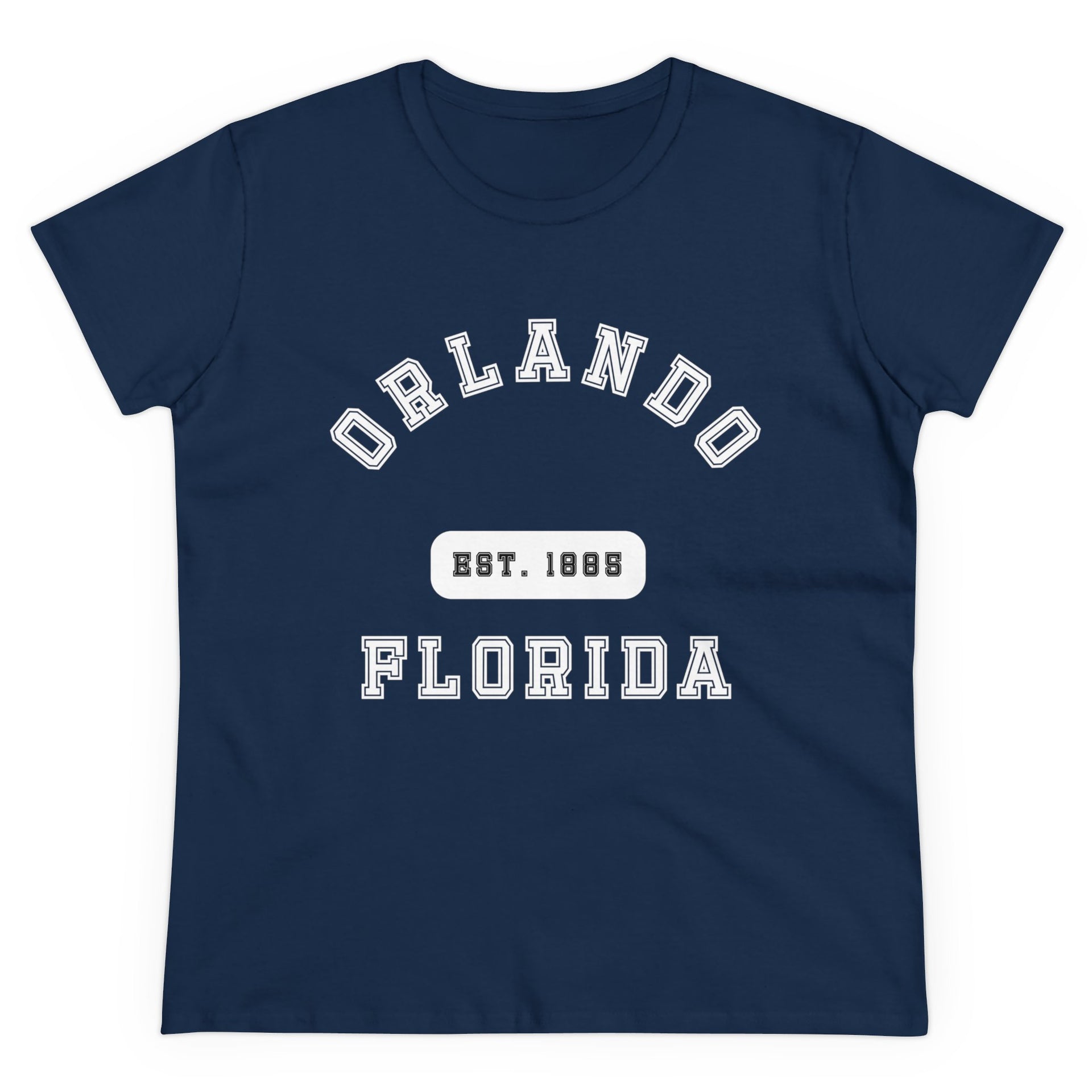 Orlando Florida Established Women's Midweight Cotton Tee