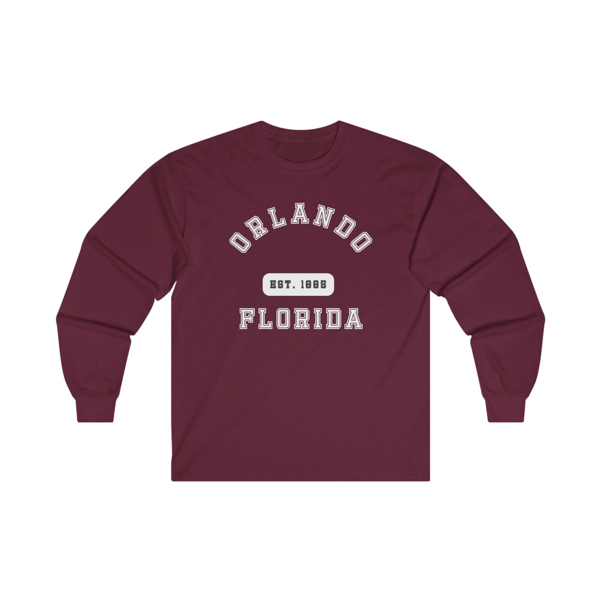 Orlando Florida Established Ultra Cotton Long Sleeve Tee
