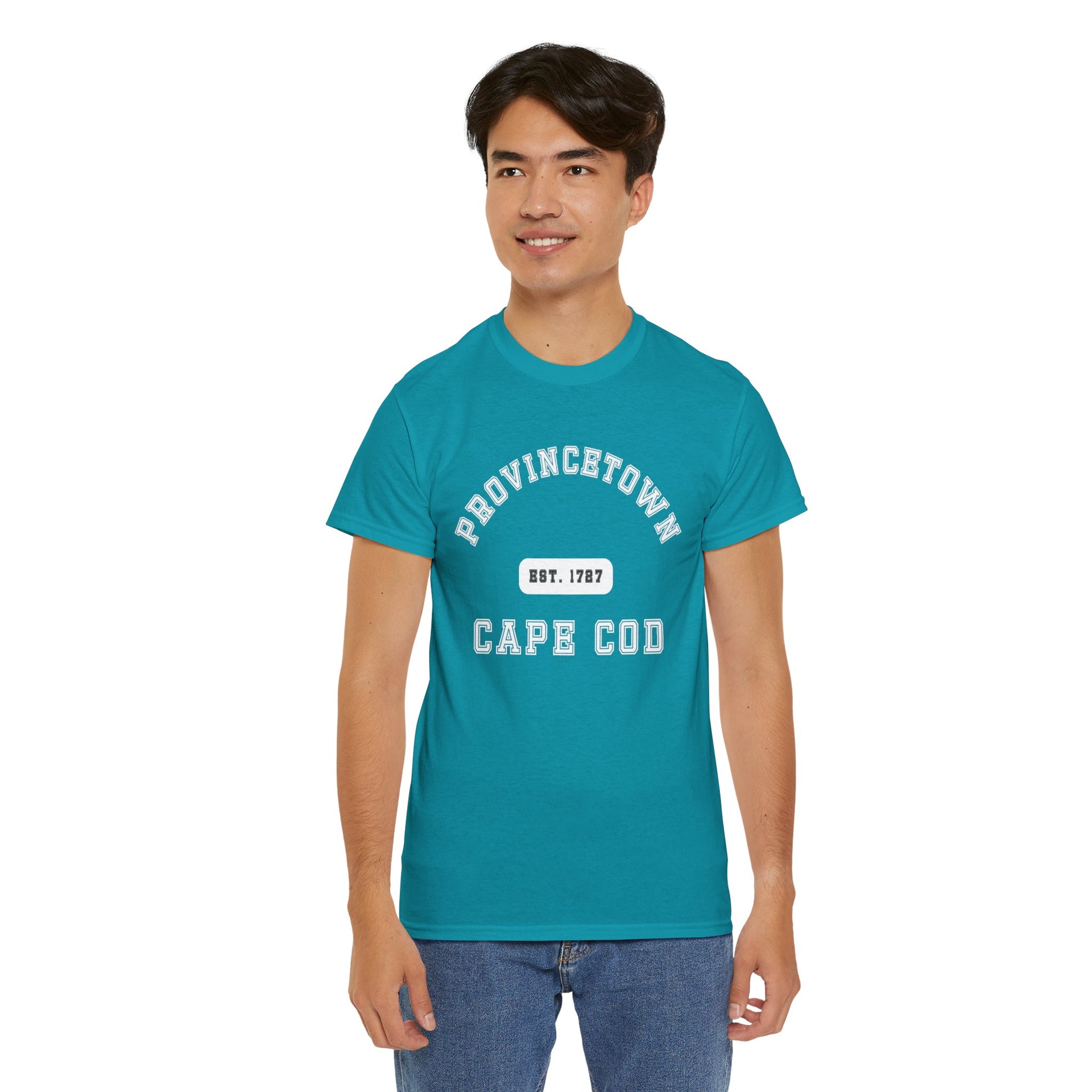 Provincetown Cape Cod Est 1727 Unisex Cotton Tee