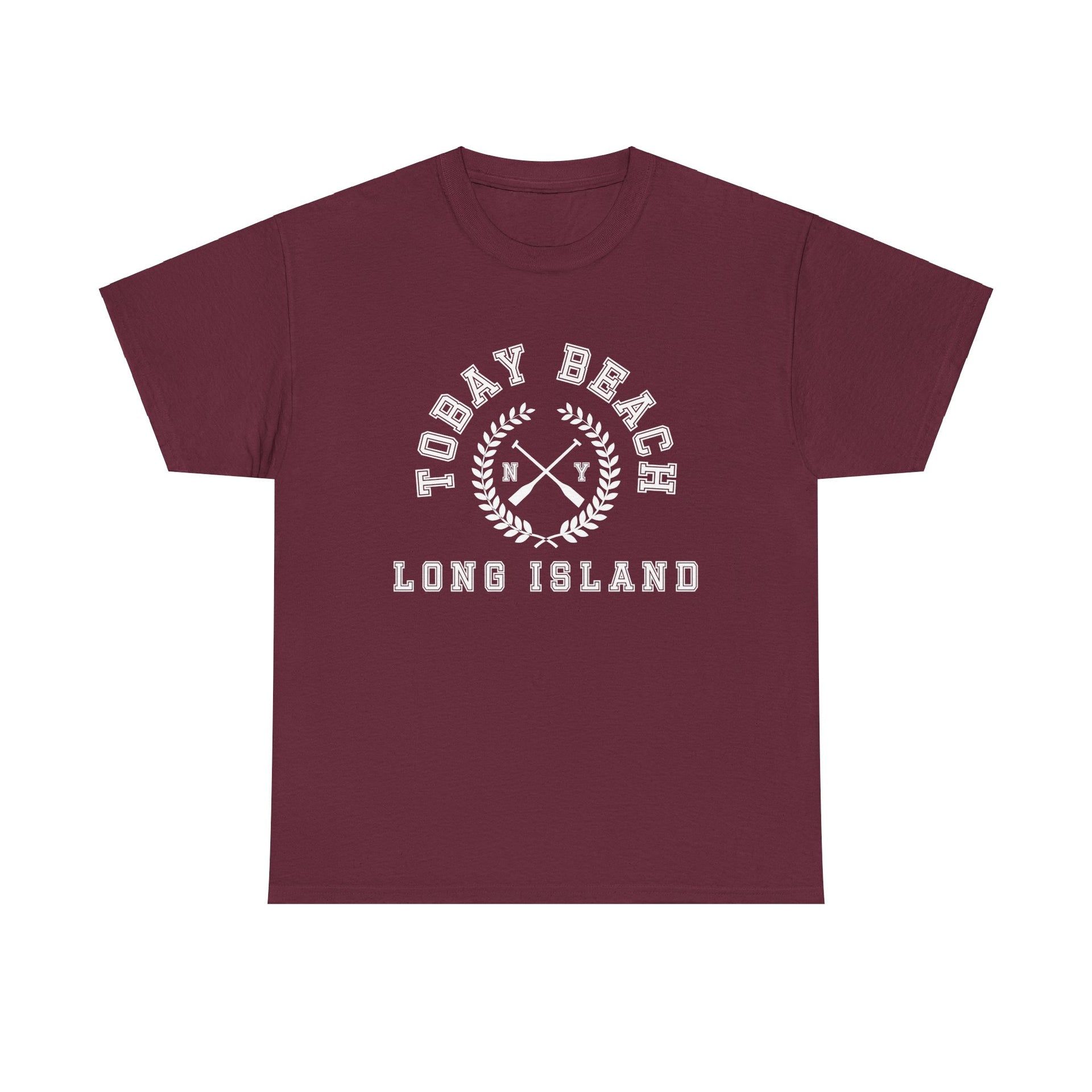 Tobay Beach Long Island Unisex Cotton Tee
