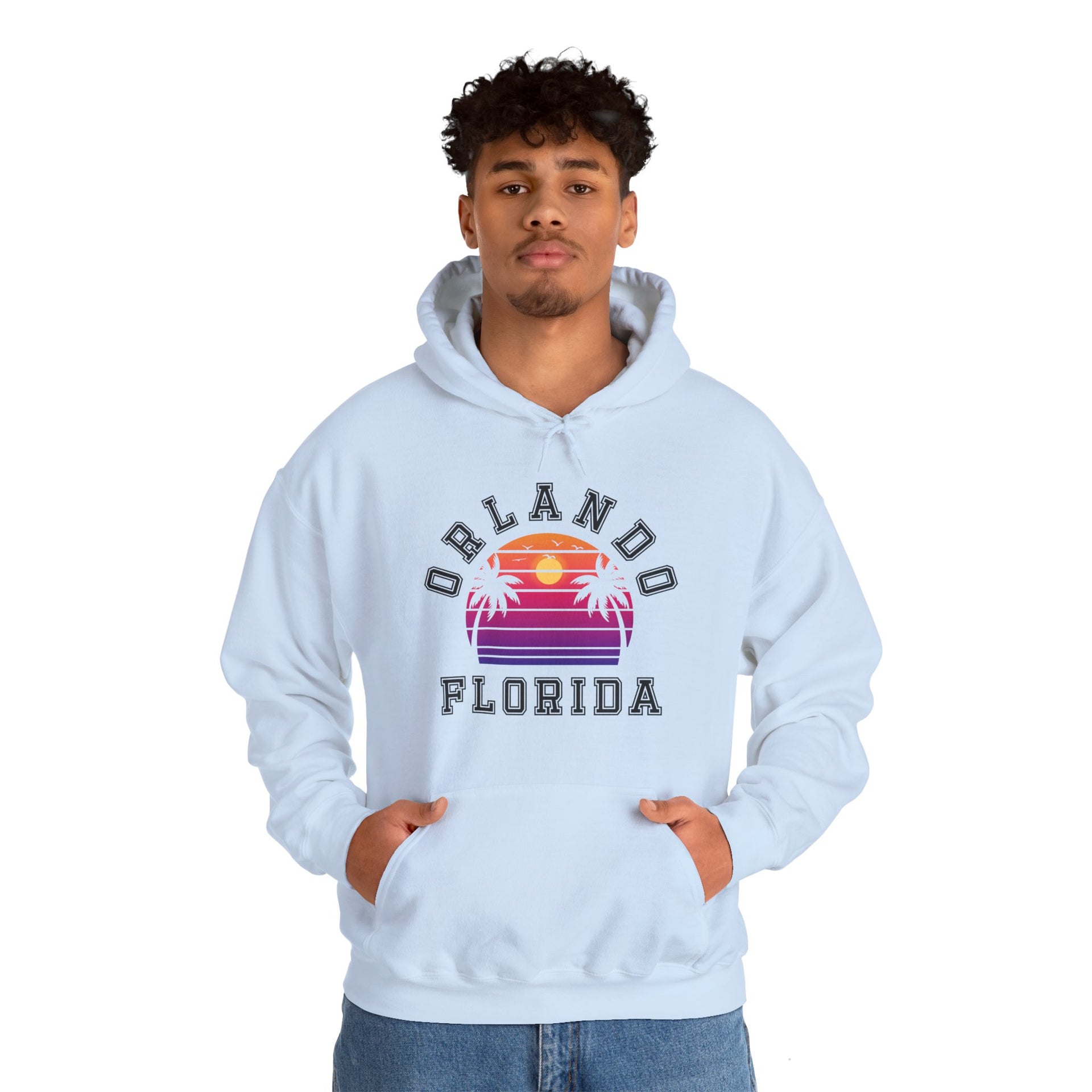 Orlando Florida Palms Unisex Heavy Blend™ Hooded Sweatshirt