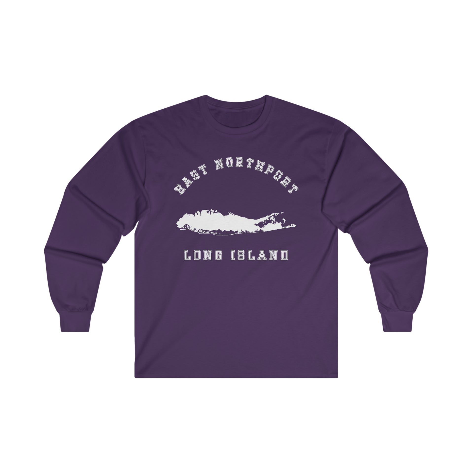 East Northport Long Island Ultra Cotton Long Sleeve Tee