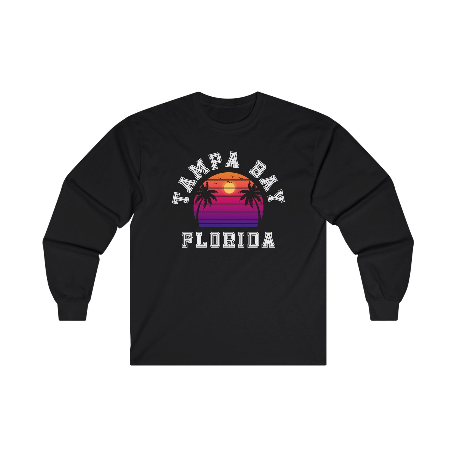 Tampa Bay Florida Palms Ultra Cotton Long Sleeve Tee