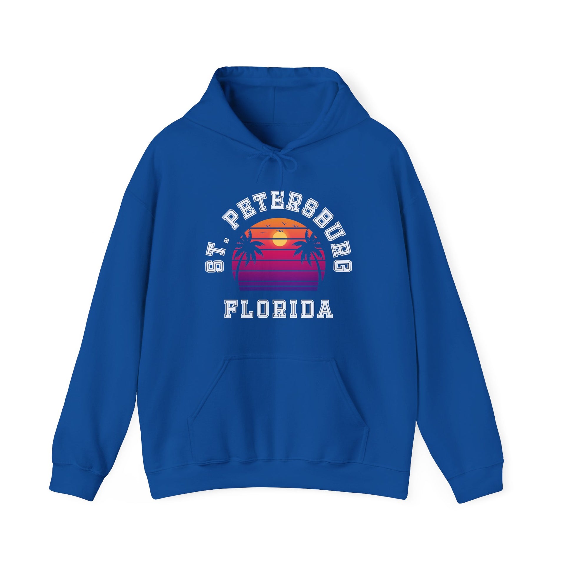 St. Petersburg Florida Palms Unisex Heavy Blend™ Hooded Sweatshirt