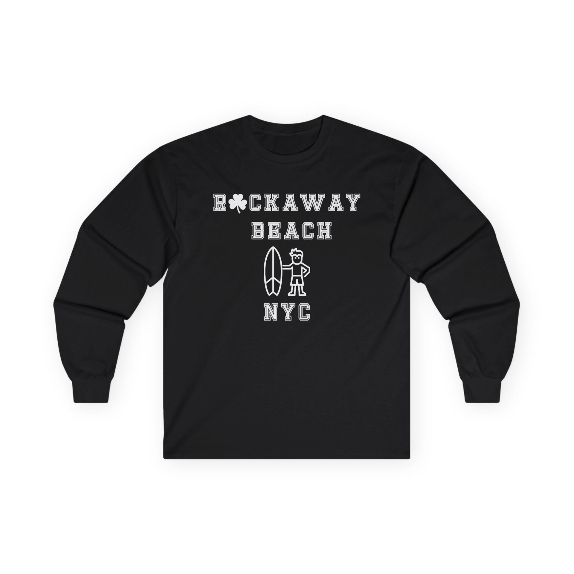 Rockaway Beach NYC St. Patrick’s Ultra Cotton Long Sleeve Tee