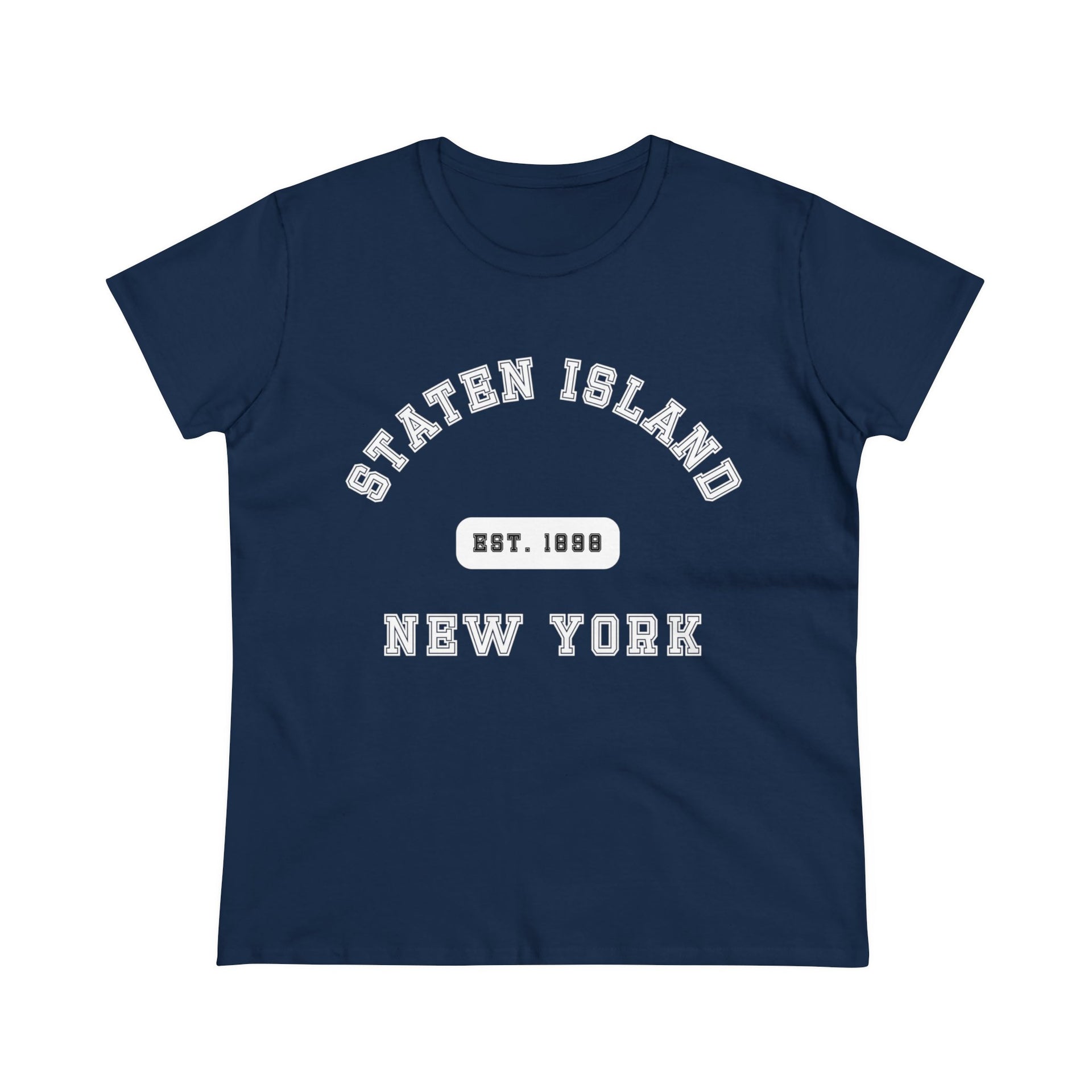 Staten Island Women's Midweight Cotton Tee