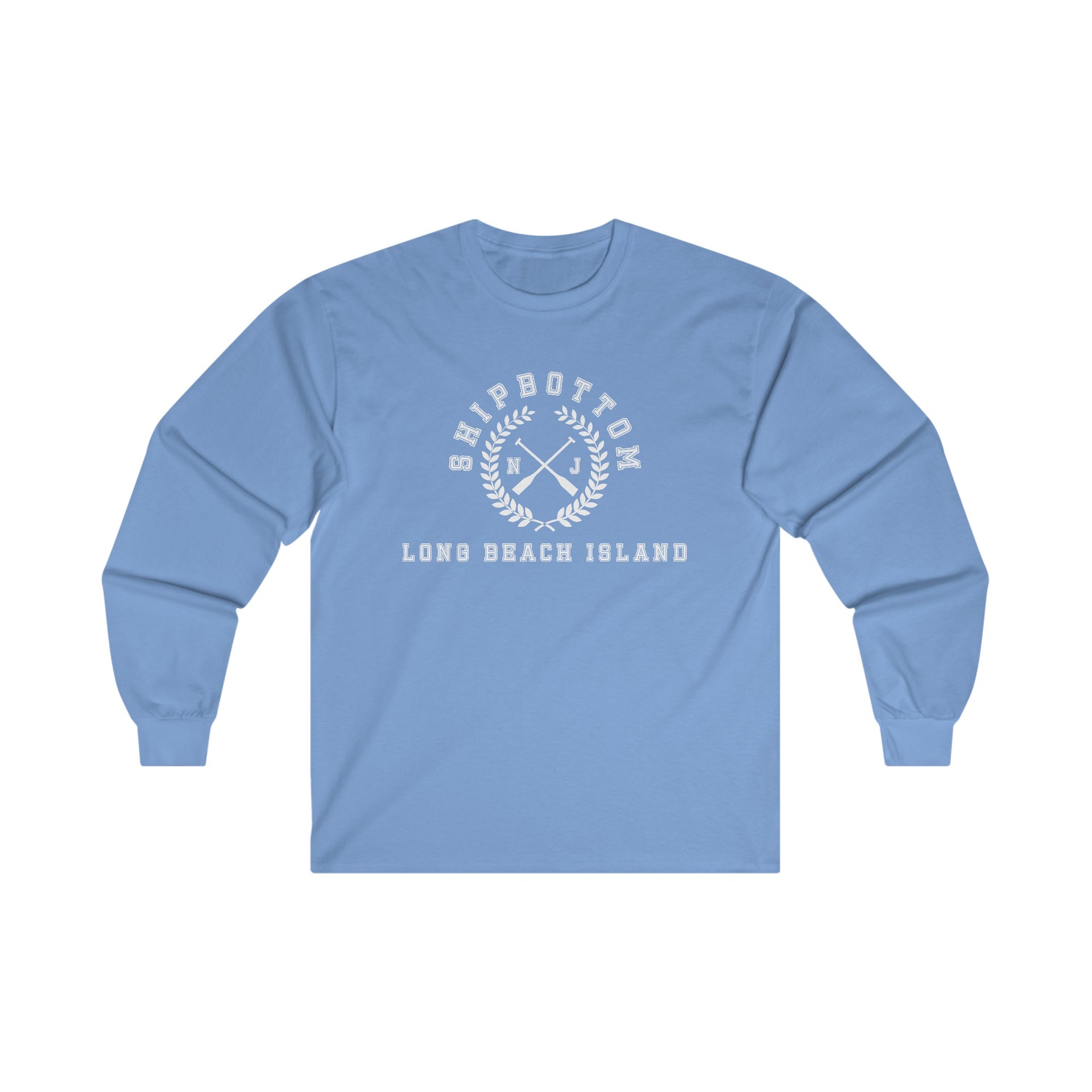 Shipbottom Long Beach Island Ultra Cotton Long Sleeve Tee