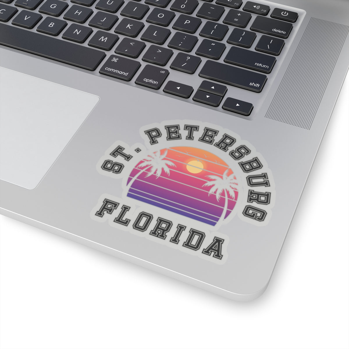 Tampa Florida Palms Kiss-Cut Stickers