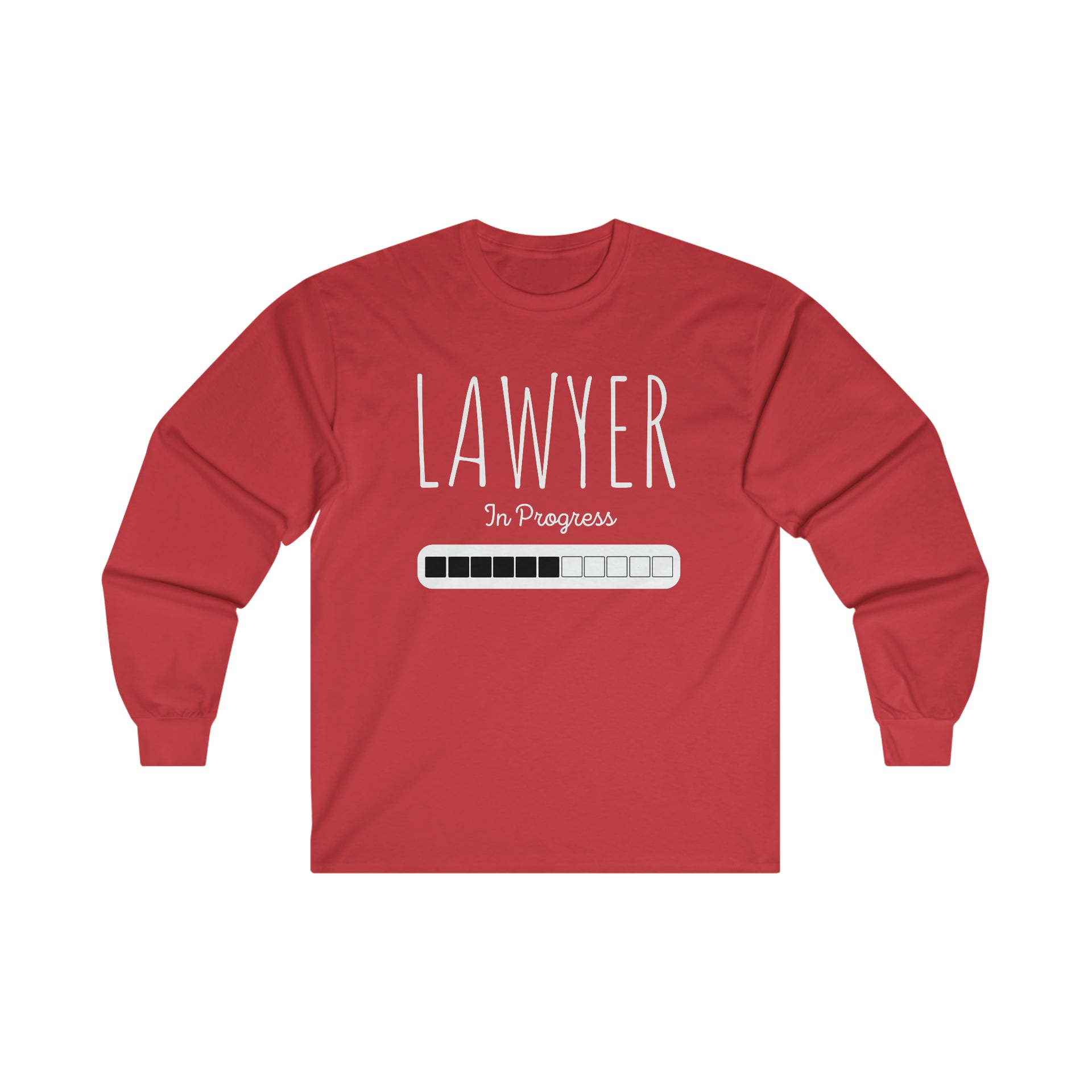 Lawyer in Progress Ultra Cotton Long Sleeve Tee