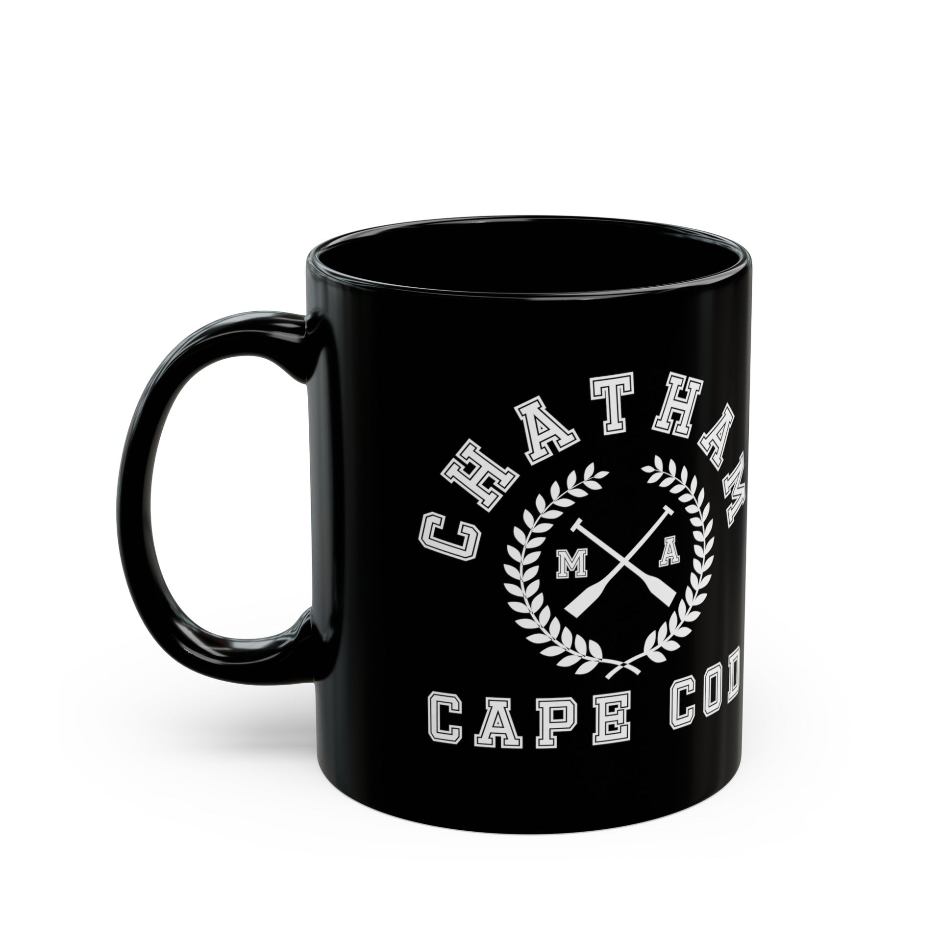 Chatham Cape Cod Black Mug