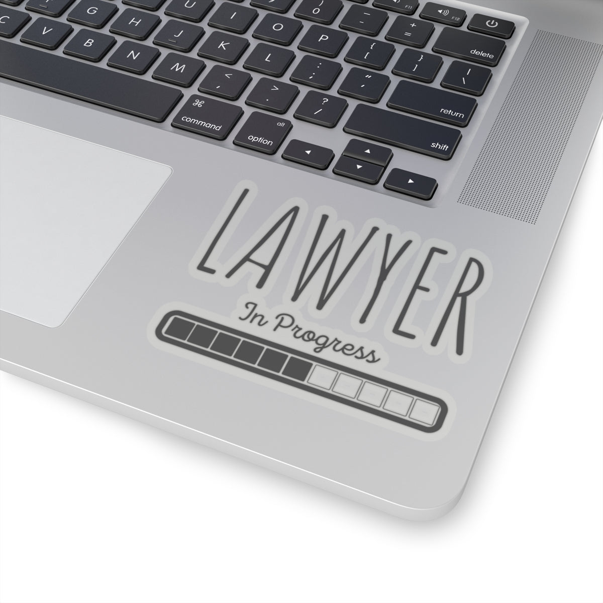 Lawyer in Progress Kiss-Cut Stickers