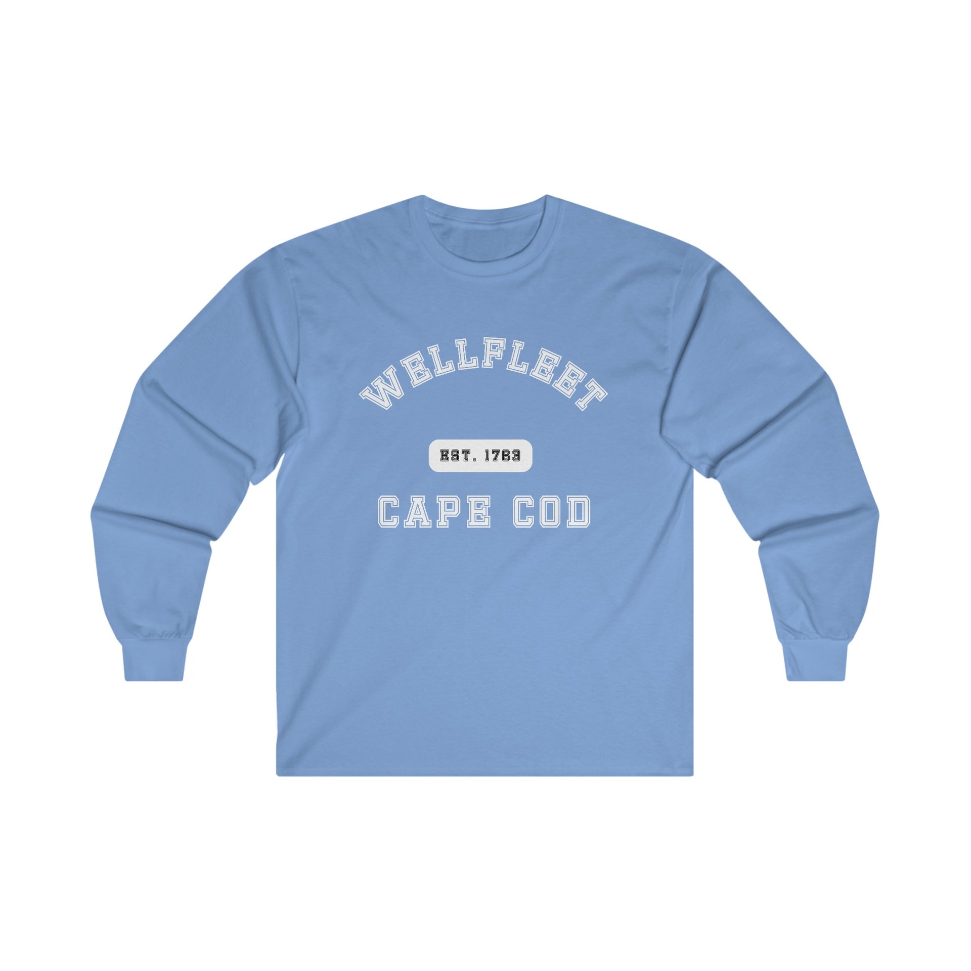 Wellfleet Cape Cod Est. 1763 Ultra Cotton Long Sleeve Tee