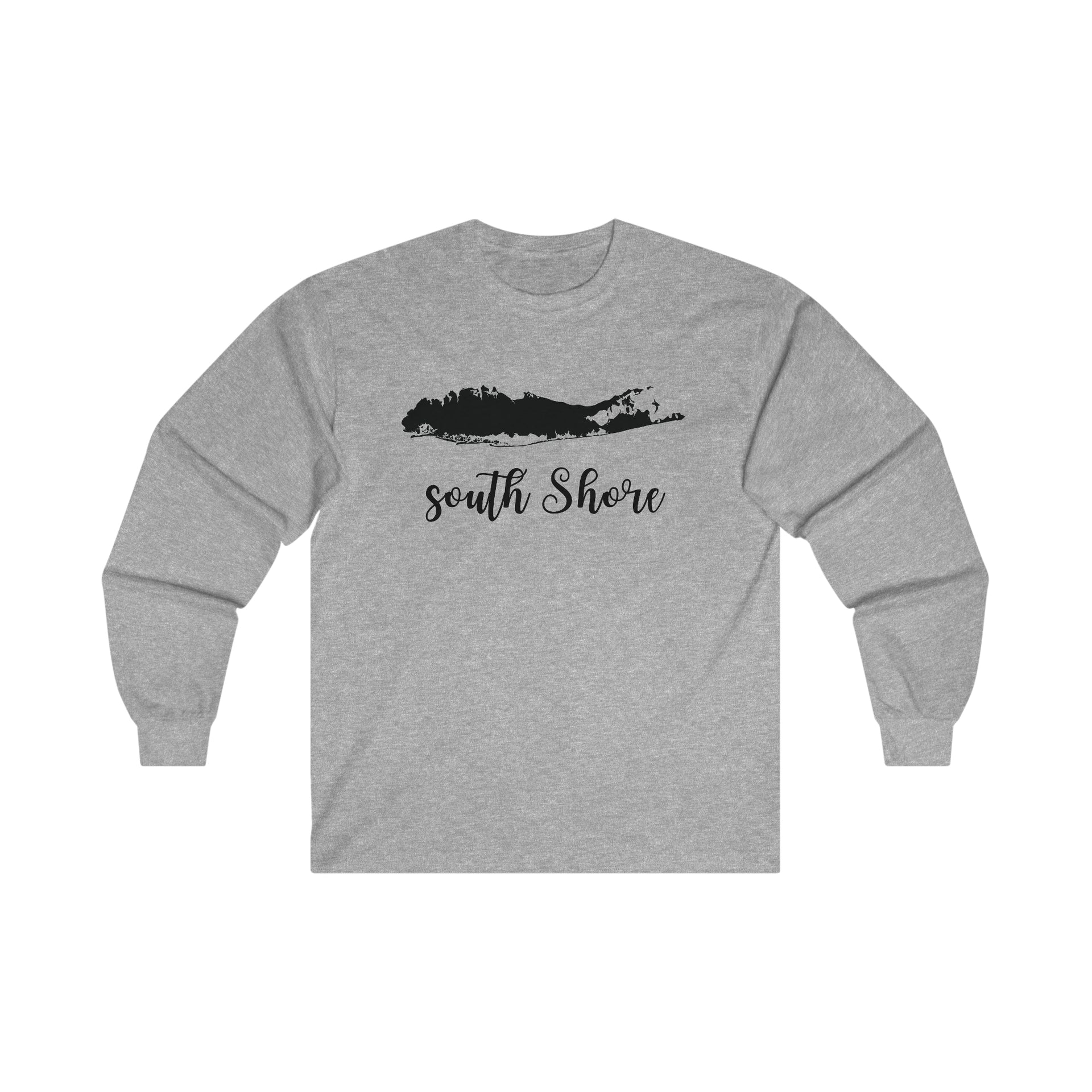 South Shore (Script) Long Island Ultra Cotton Long Sleeve Tee