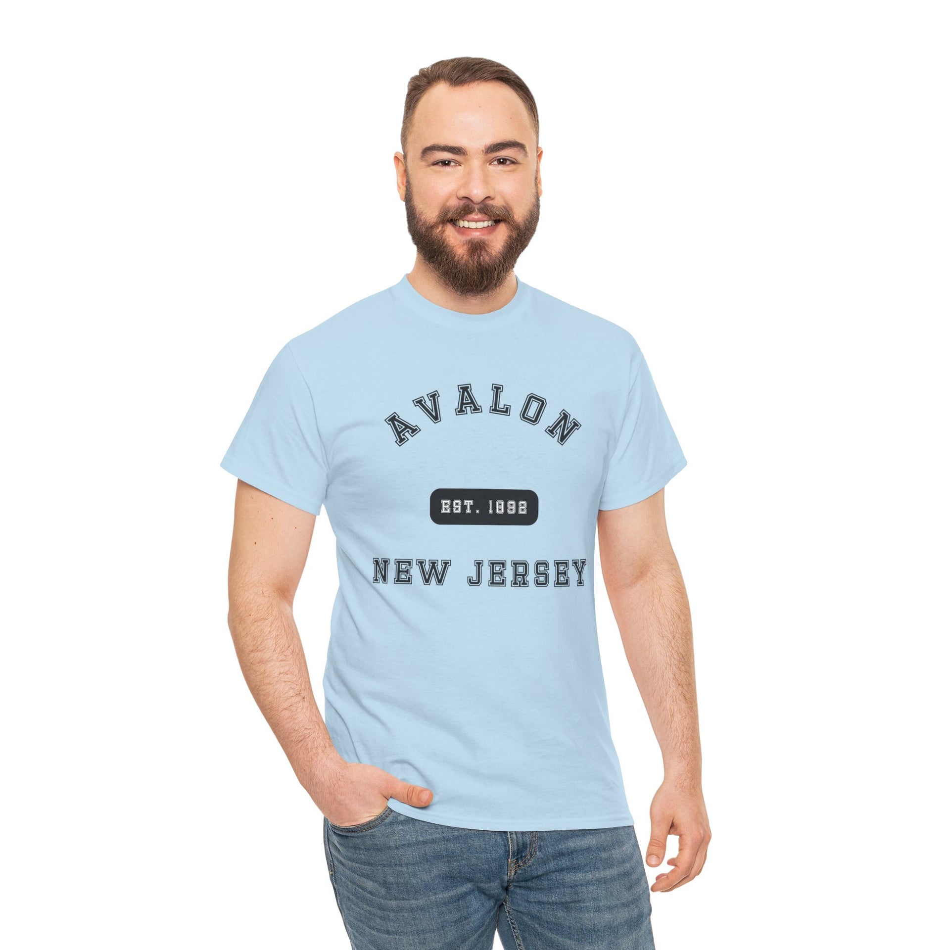 Avalon NJ Est Unisex Cotton Tee