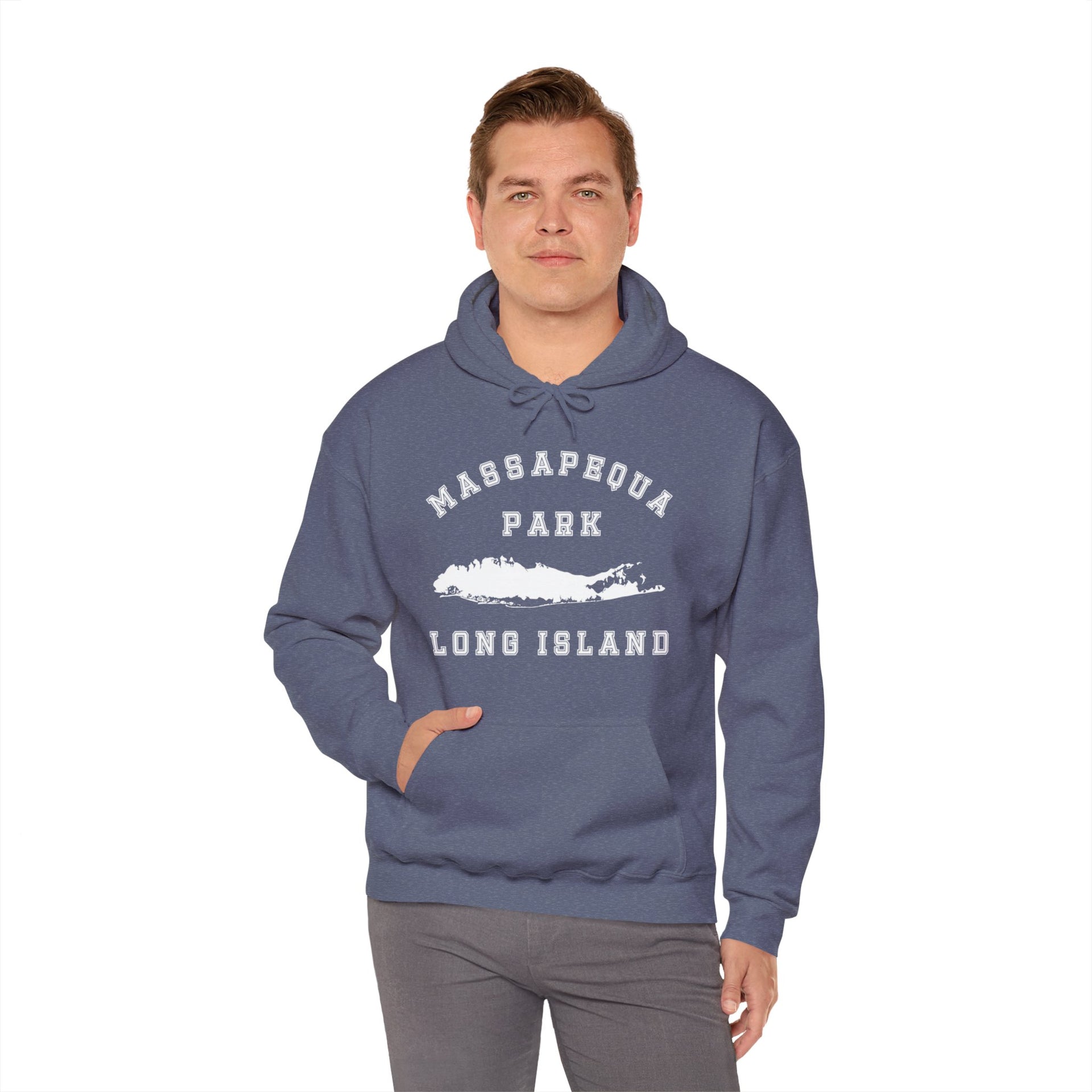 Massapequa Park Long Island Unisex Heavy Blend™ Hooded Sweatshirt