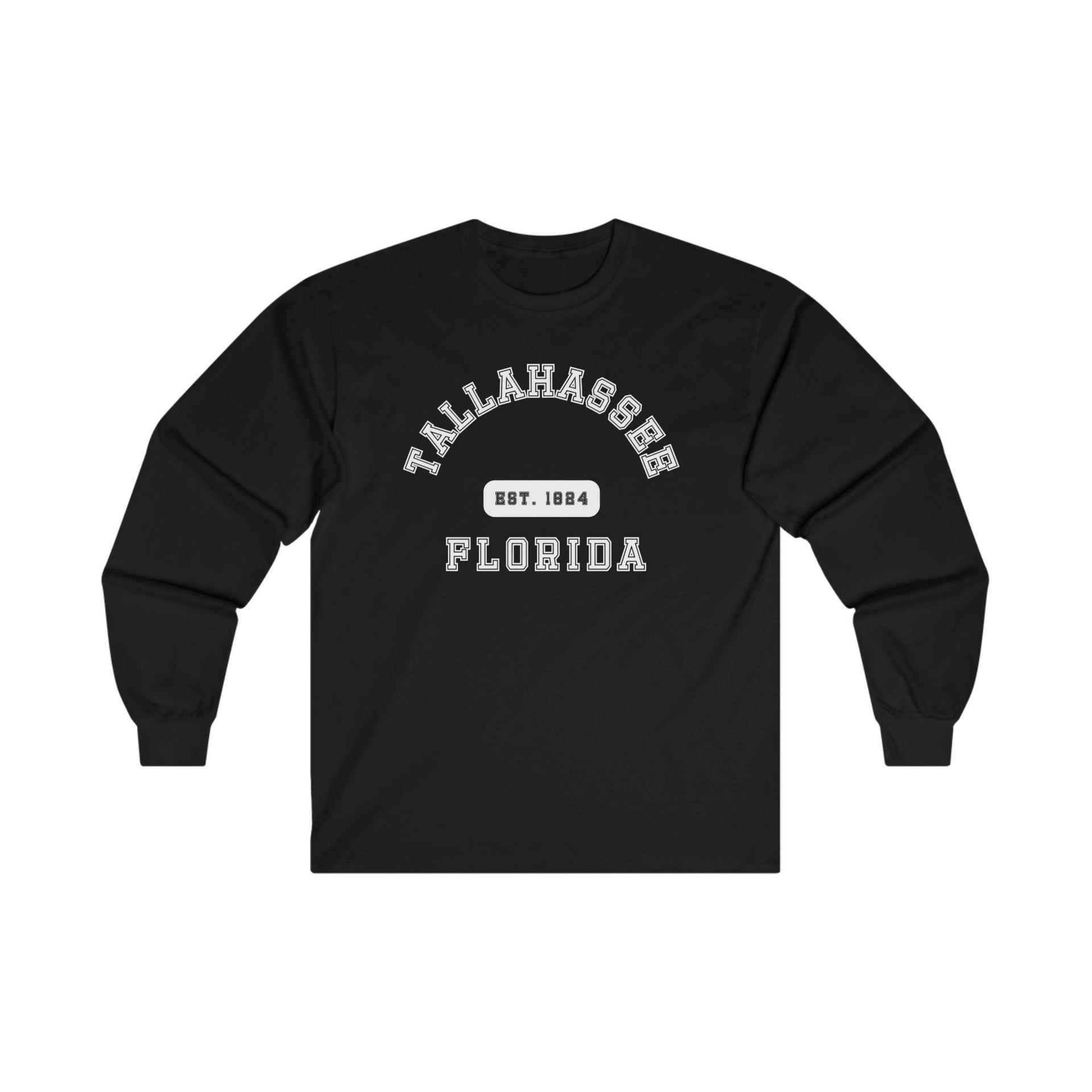 Tallahassee Florida Established Ultra Cotton Long Sleeve Tee