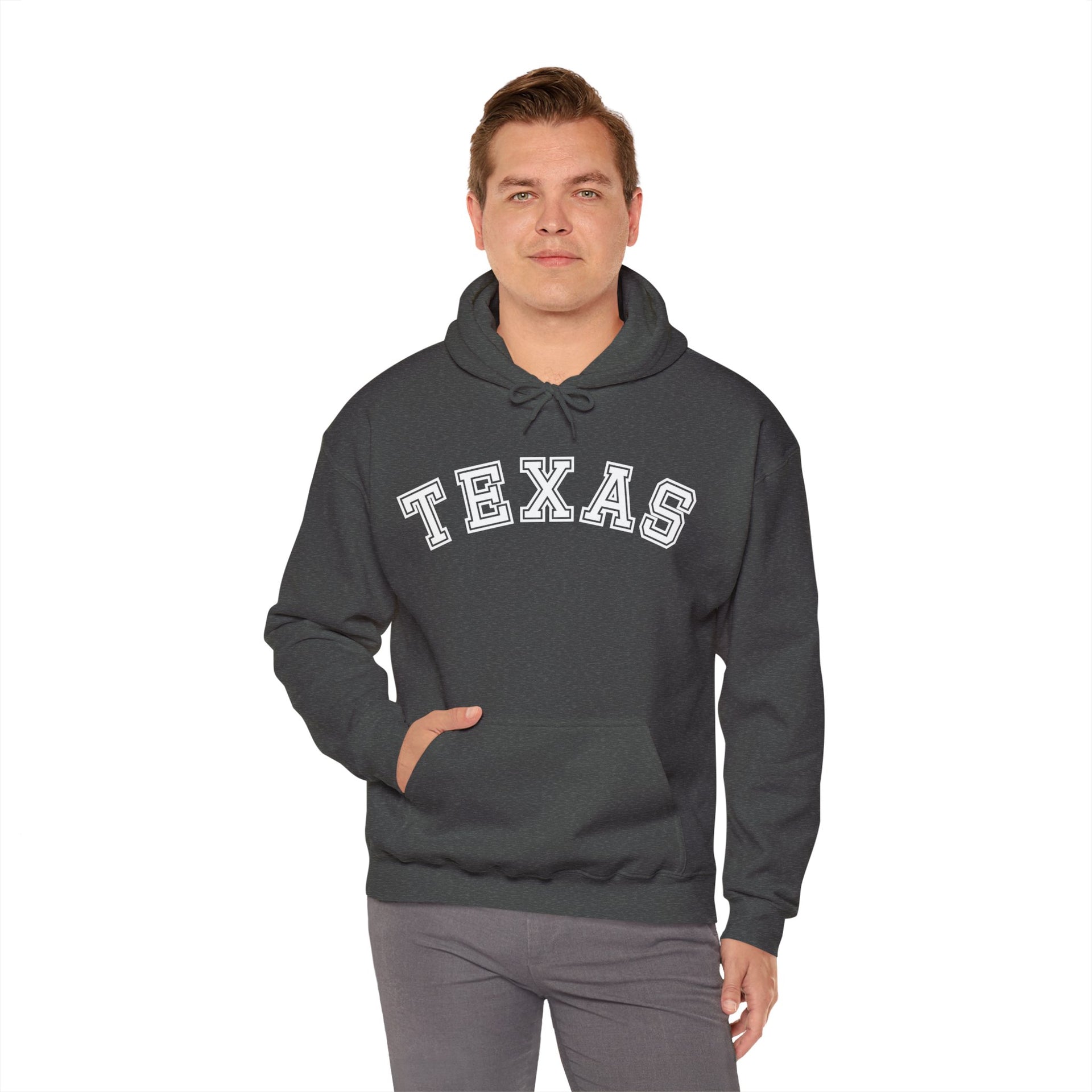 Texas Unisex Heavy Blend™ Hooded Sweatshirt