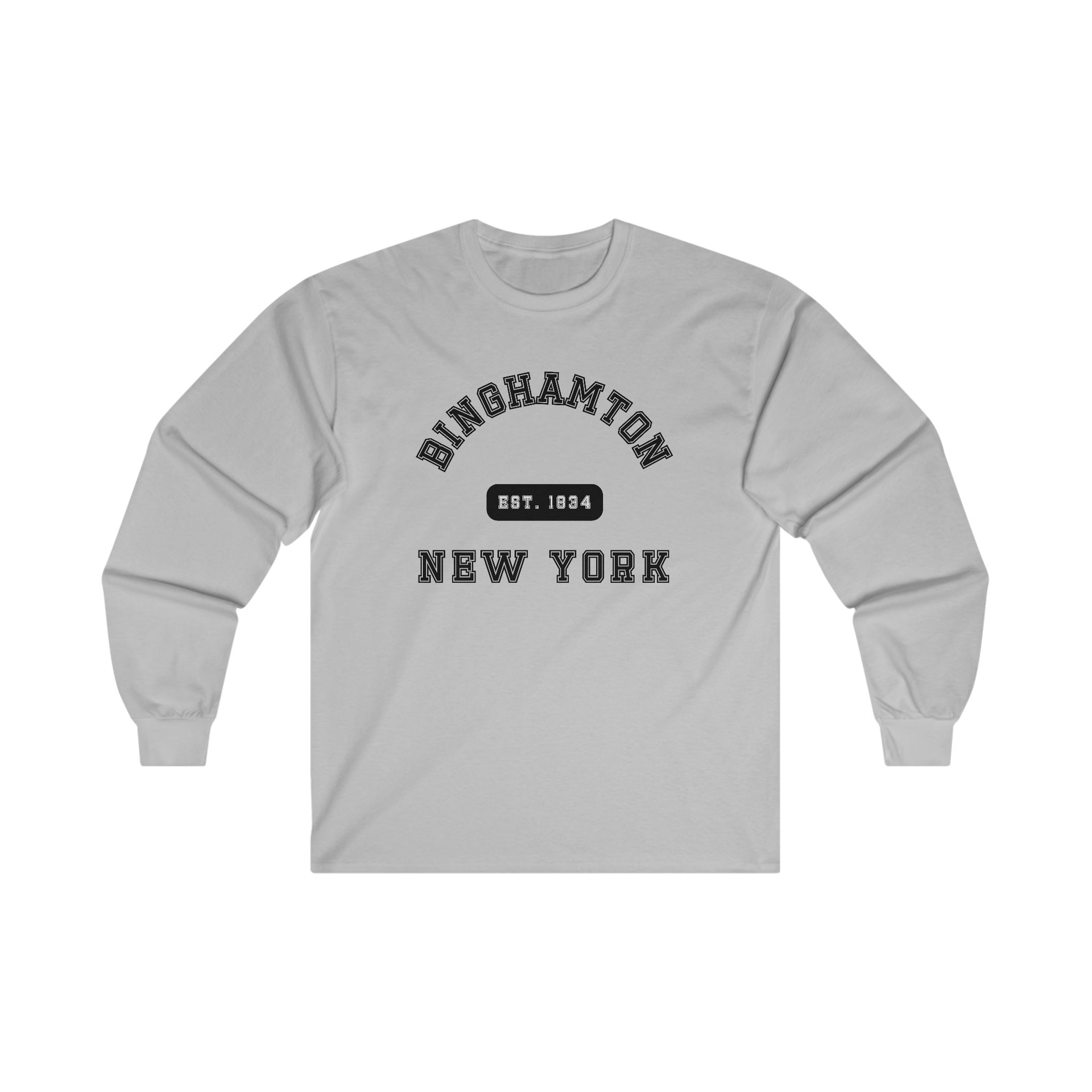 Binghamton New York Ultra Cotton Long Sleeve Tee