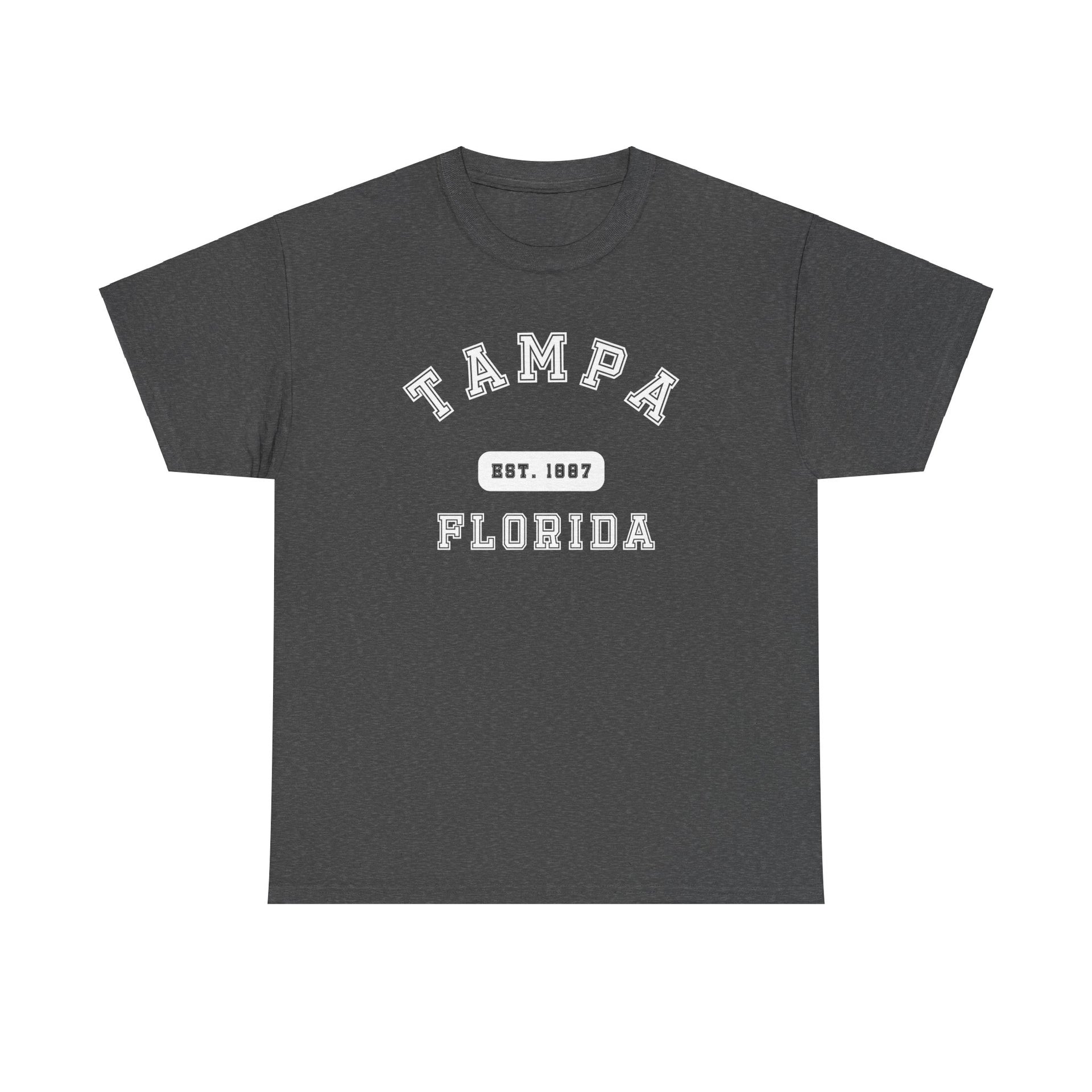 Tampa Florida Established Unisex Cotton Tee