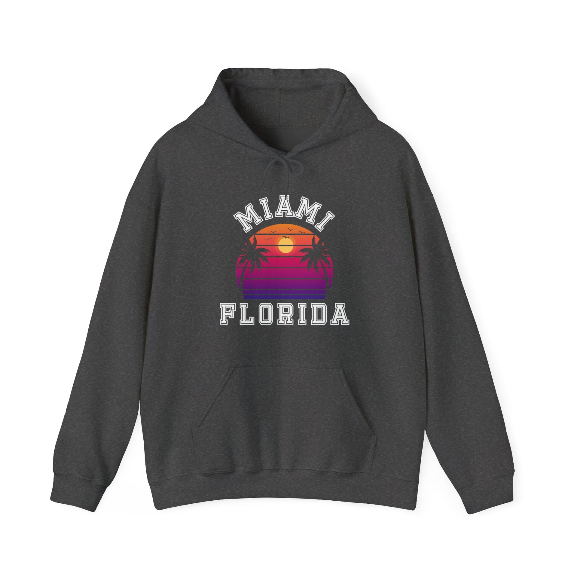 Miami Florida Unisex Heavy Blend™ Hooded Sweatshirt