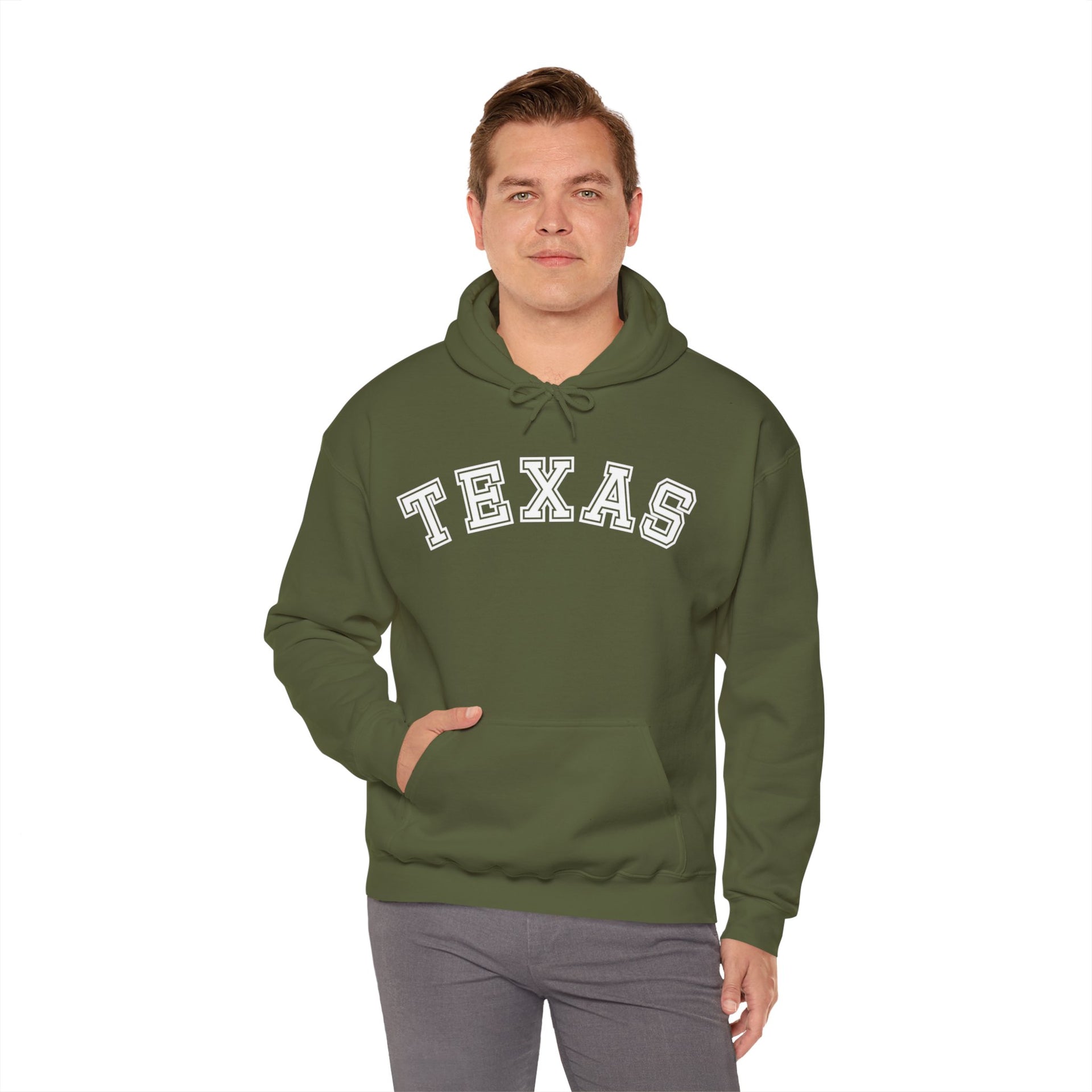 Texas Unisex Heavy Blend™ Hooded Sweatshirt