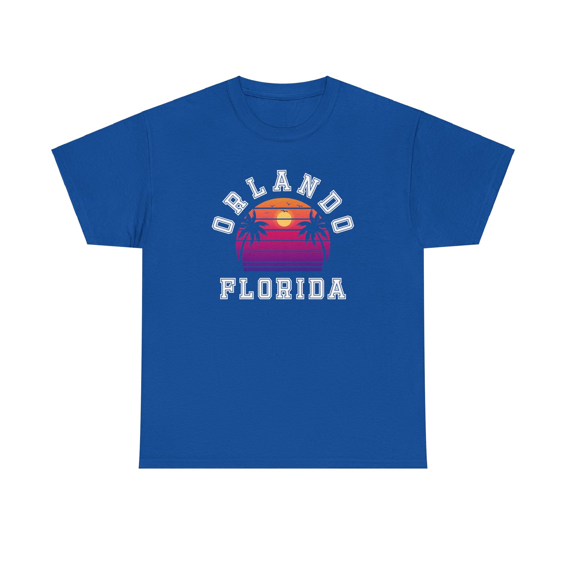 Orlando Florida Palms Unisex Cotton Tee