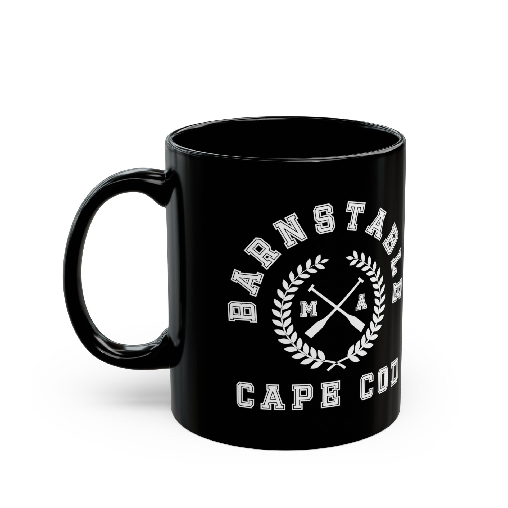 Barnstable Cape Cod Black Mug