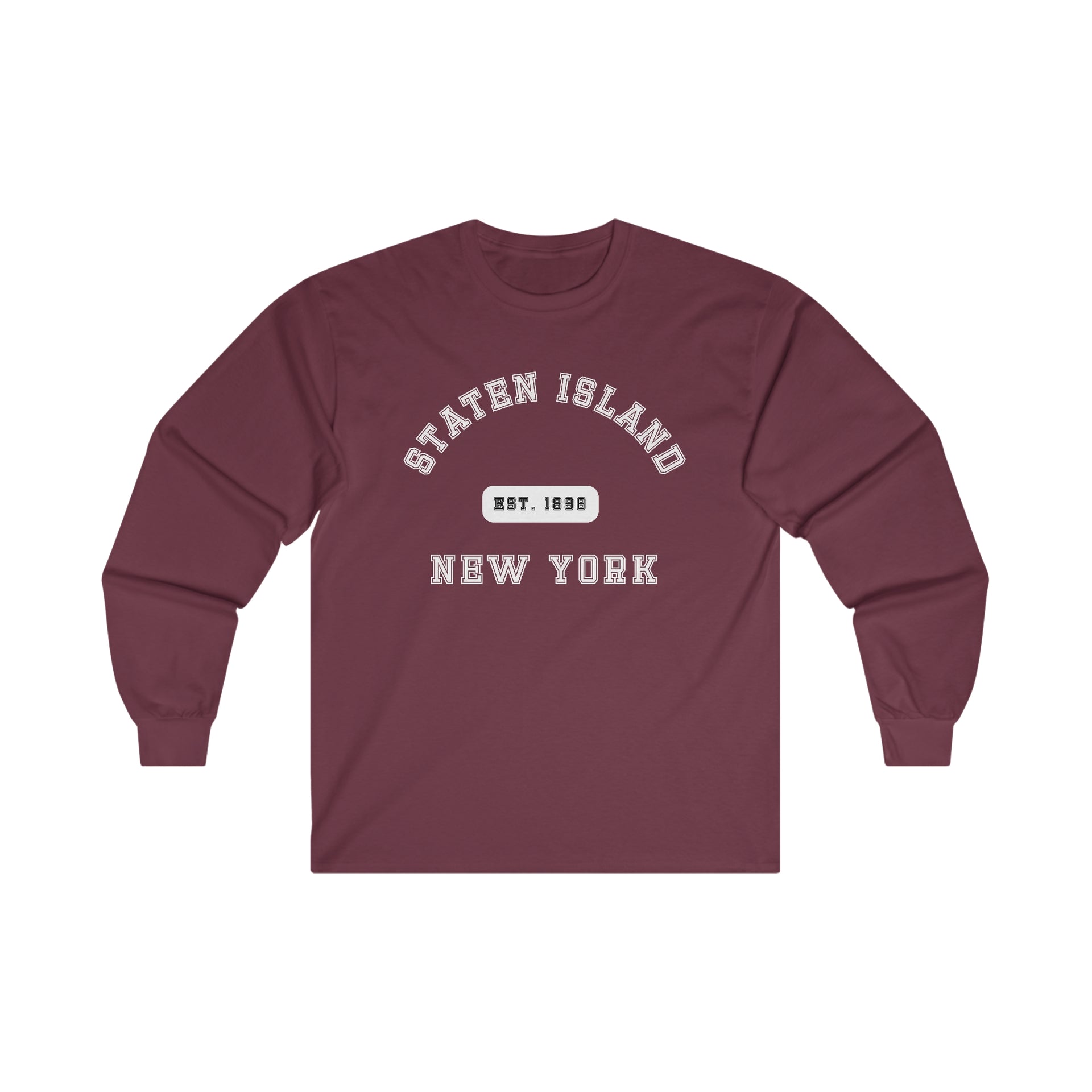 Staten Island Ultra Cotton Long Sleeve Tee