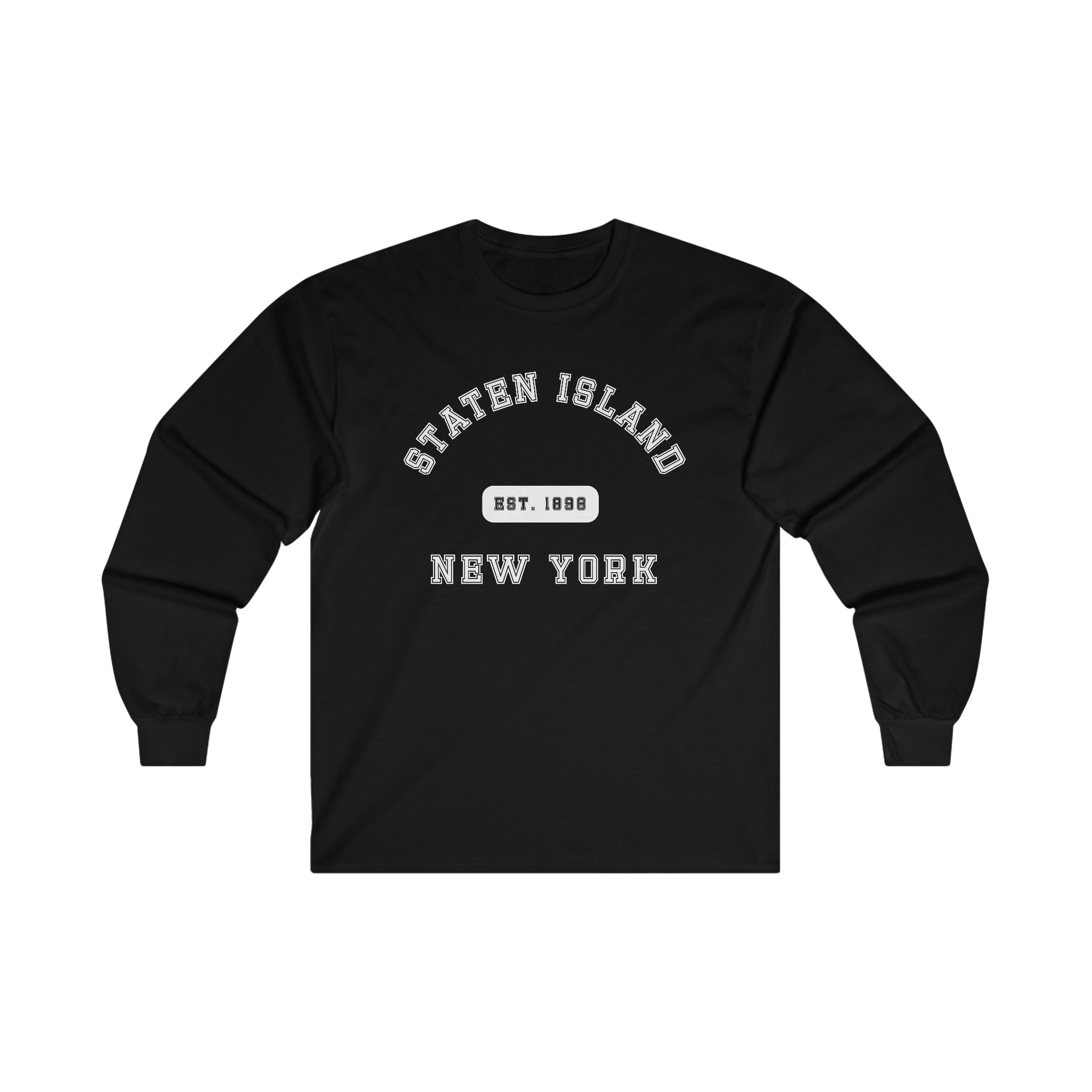 Staten Island Ultra Cotton Long Sleeve Tee