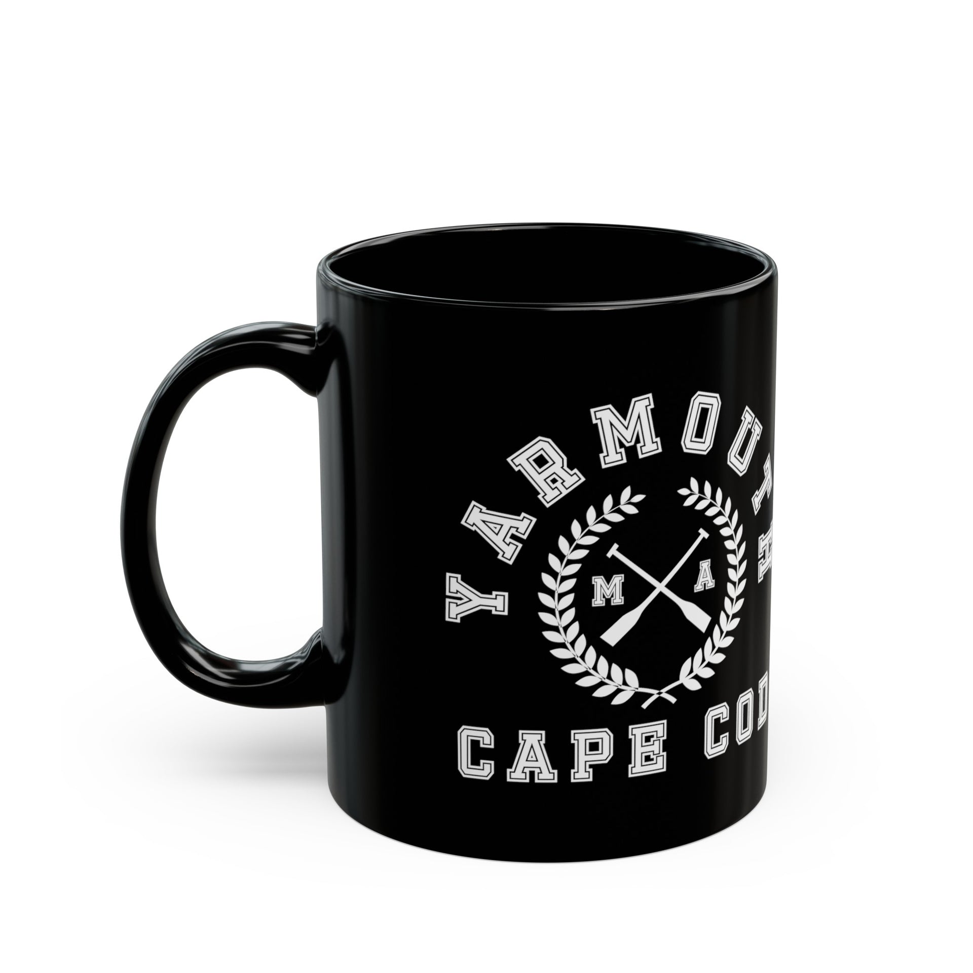 Yarmouth Cape Cod Black Mug