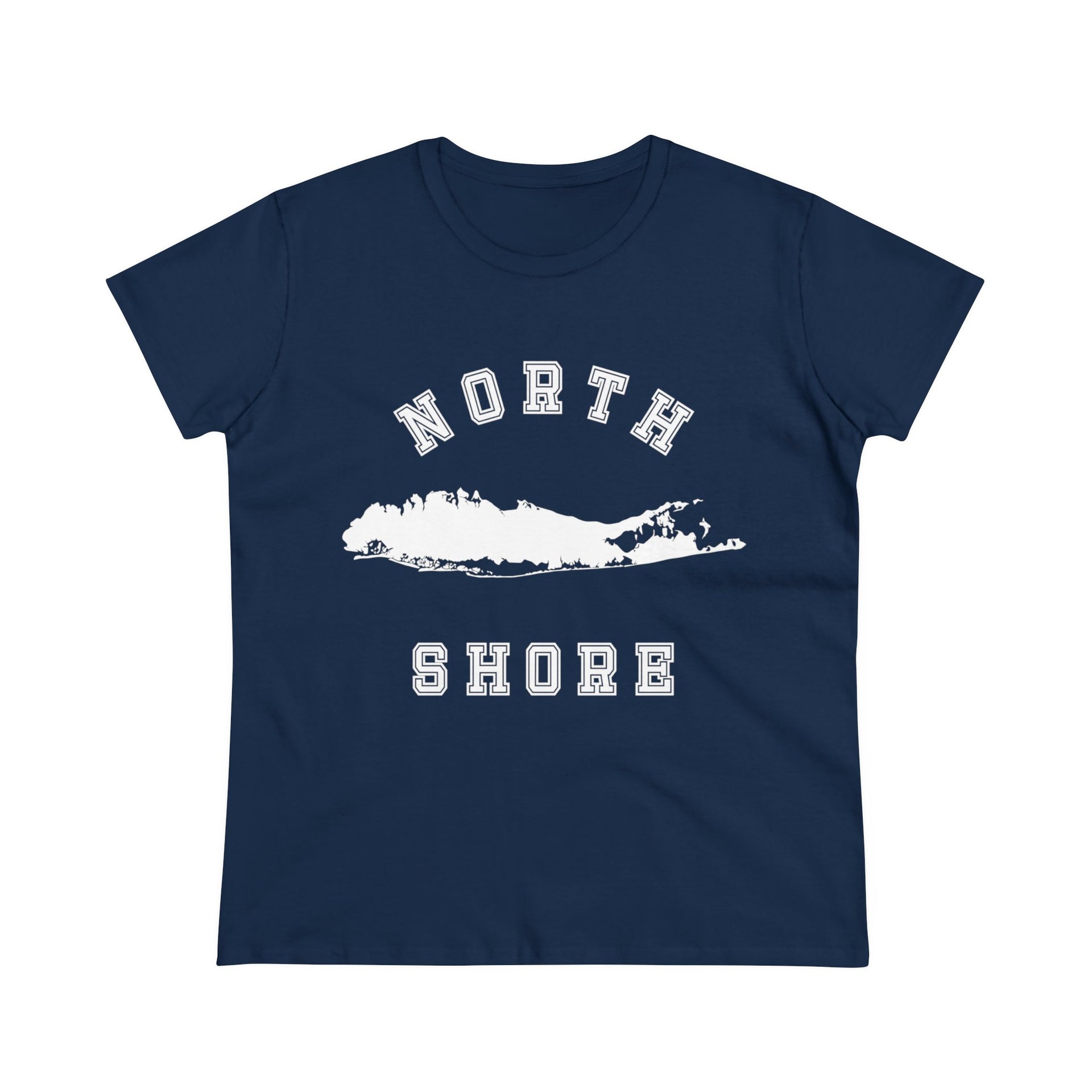 North Shore Long Island Women's Midweight Cotton Tee