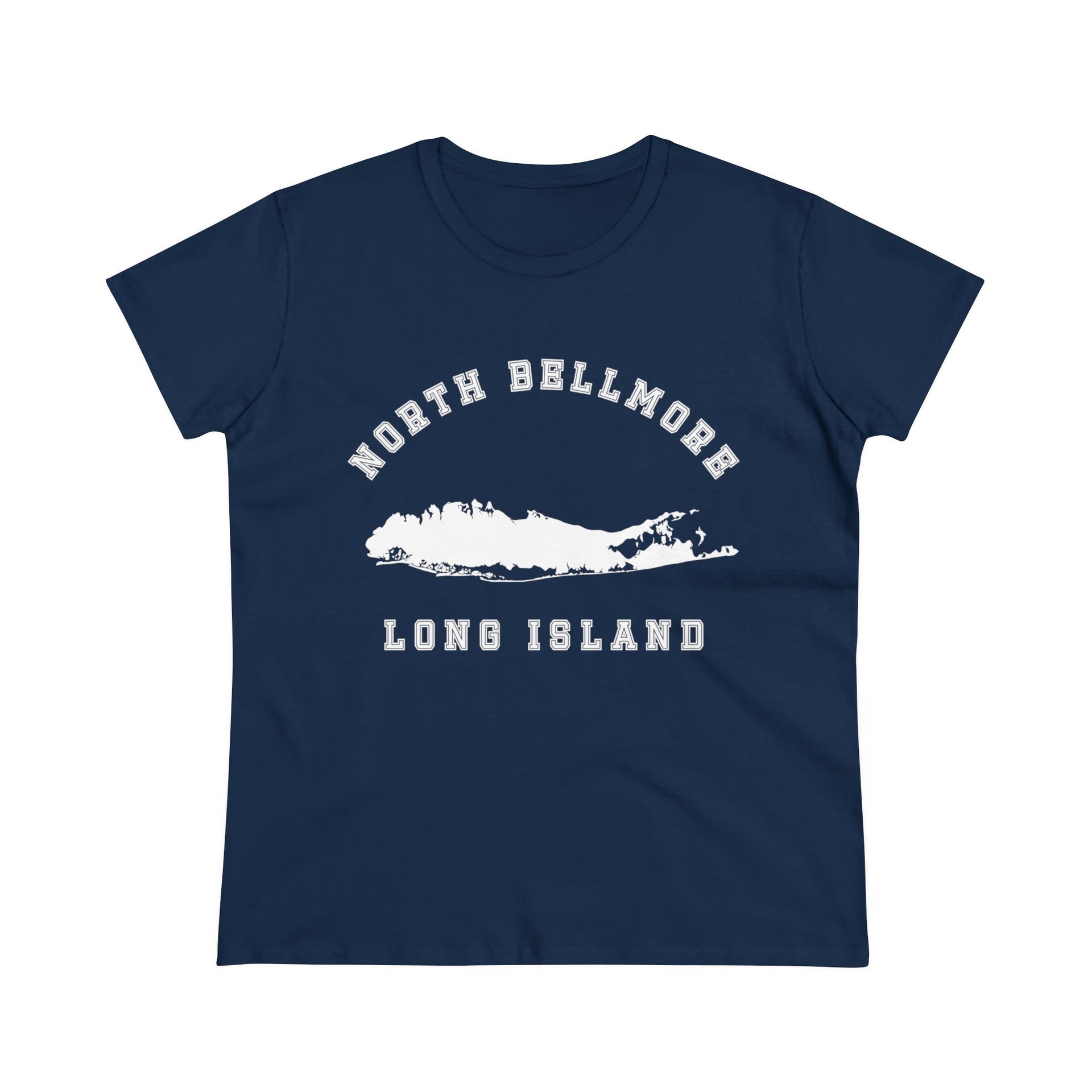 North Bellmore Long Island Women's Midweight Cotton Tee