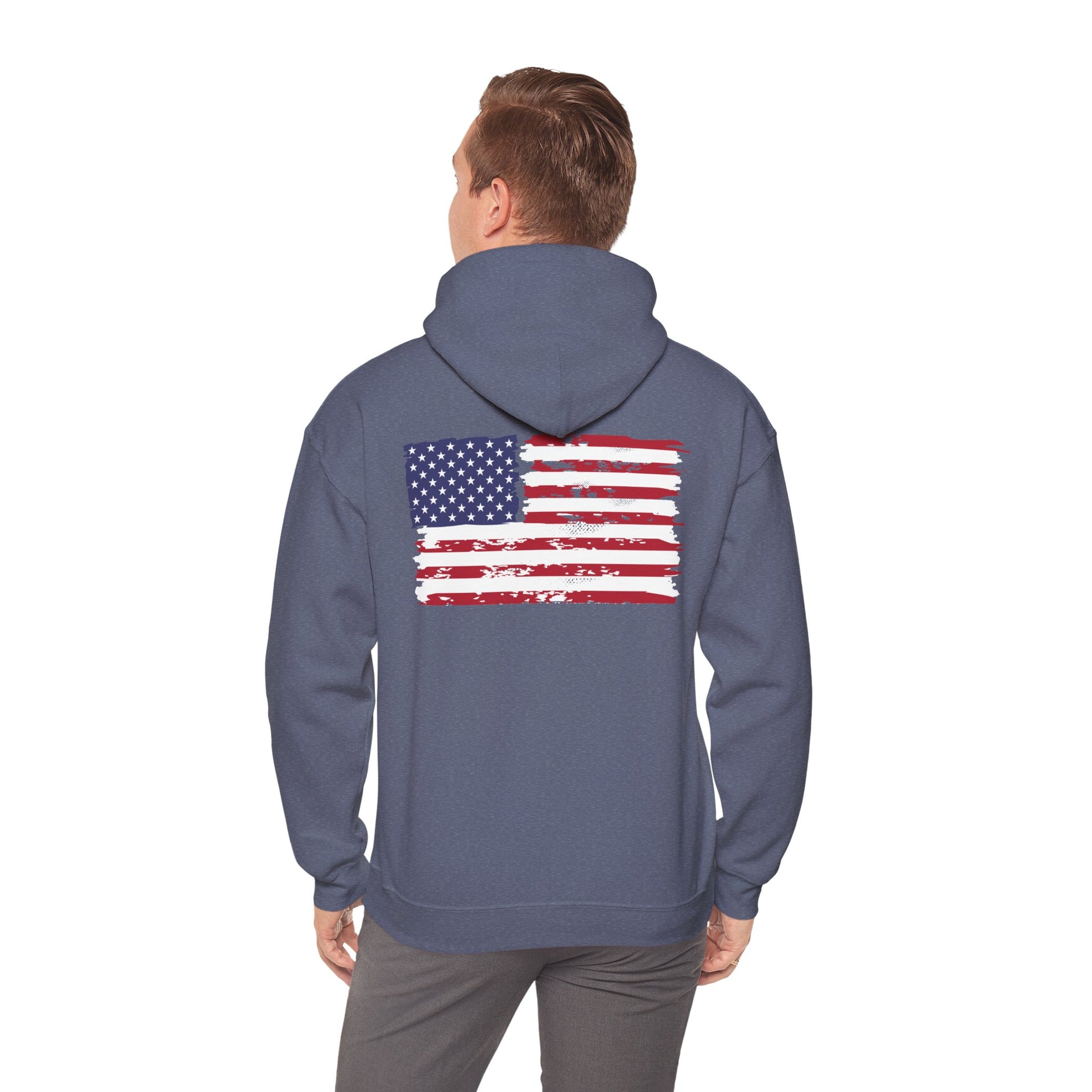 American Flag Unisex Heavy Blend™ Hooded Sweatshirt