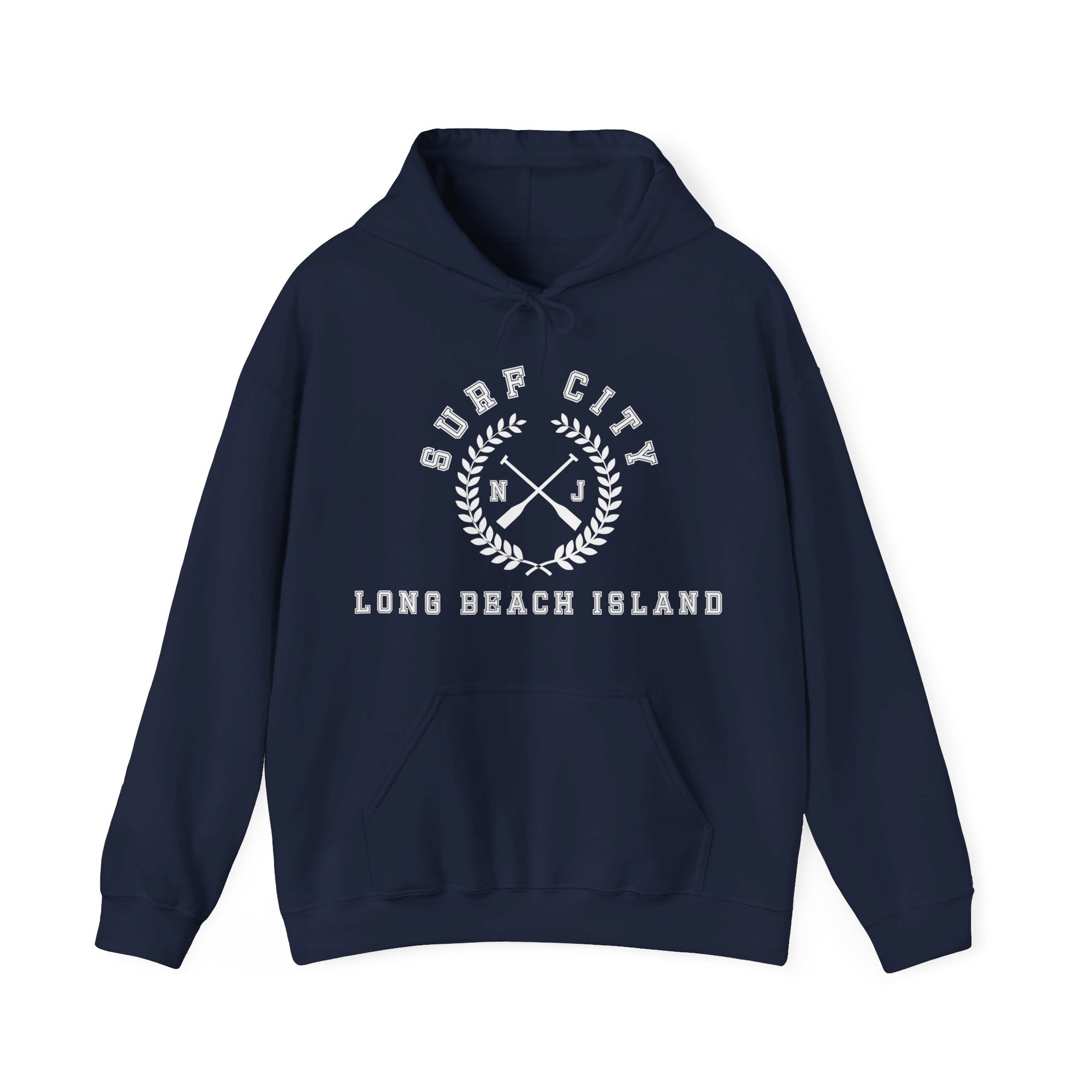 Surf City Long Beach Island Unisex Heavy Blend™ Hooded Sweatshirt