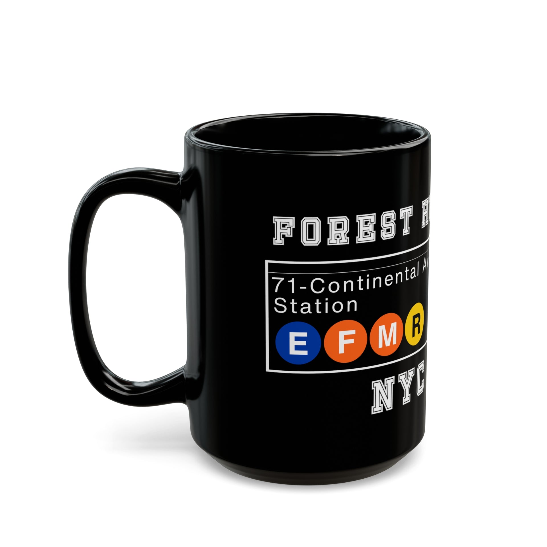 Forest Hills 71-Continental Avs Black Mug