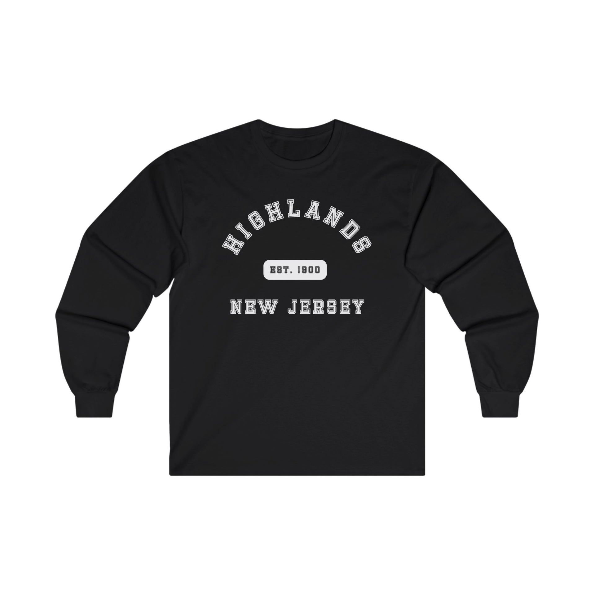 Highlands NJ Ultra Cotton Long Sleeve Tee