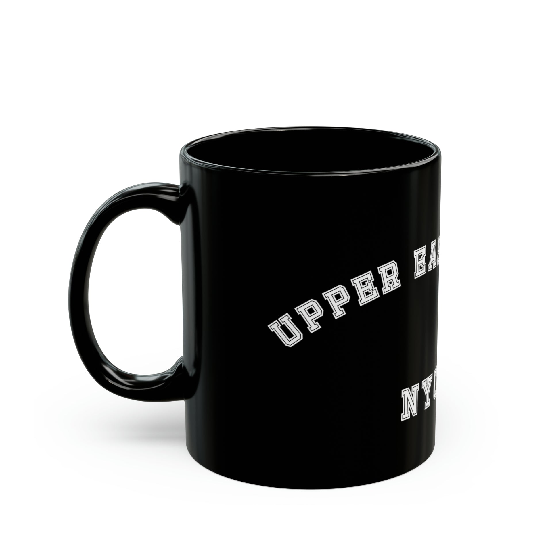 Upper East Side Black Mug