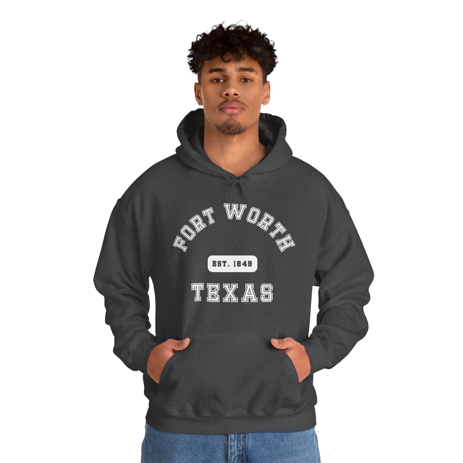 Fort Worth Texas Unisex Heavy Blend™ Hooded Sweatshirt