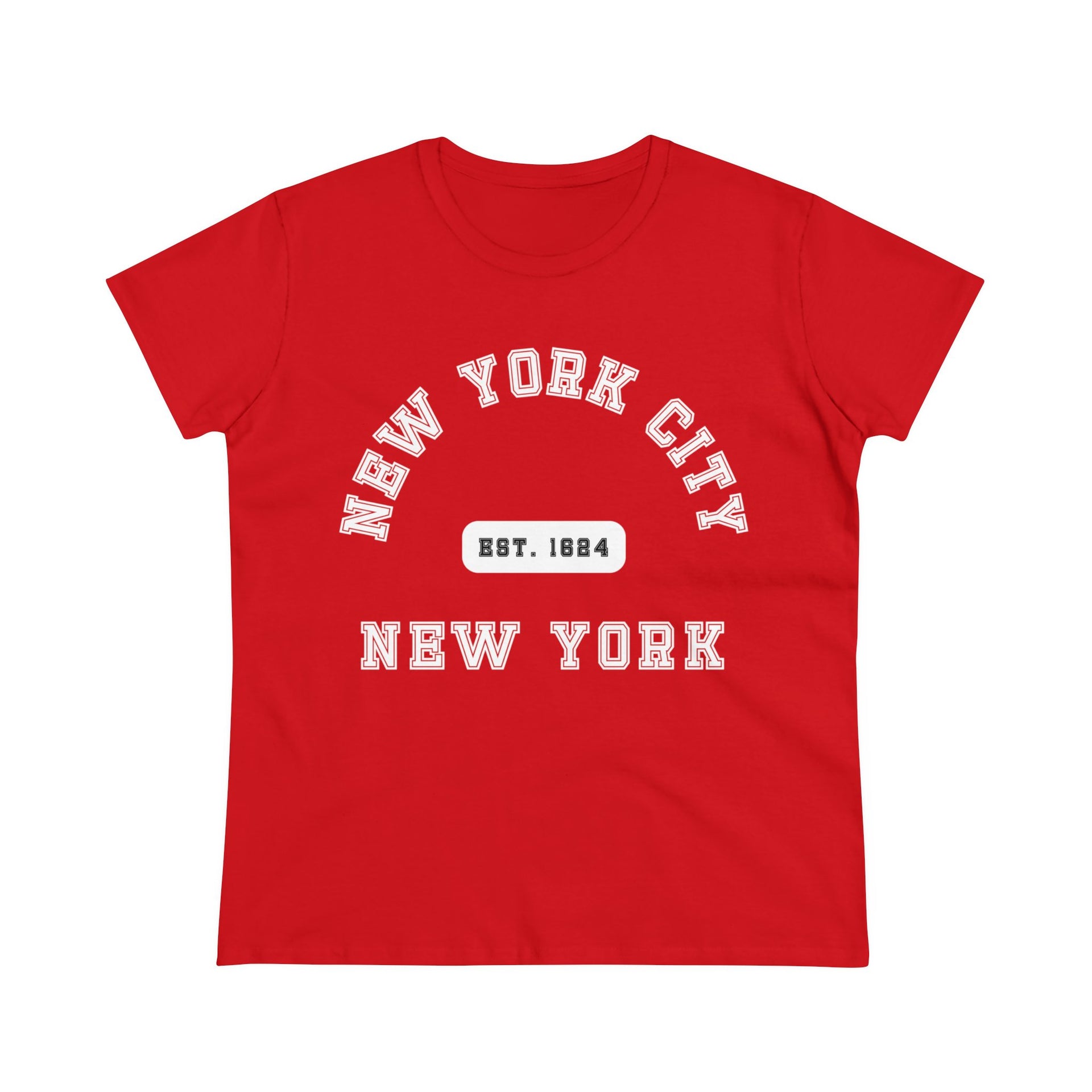 New York City Women's Midweight Cotton Tee