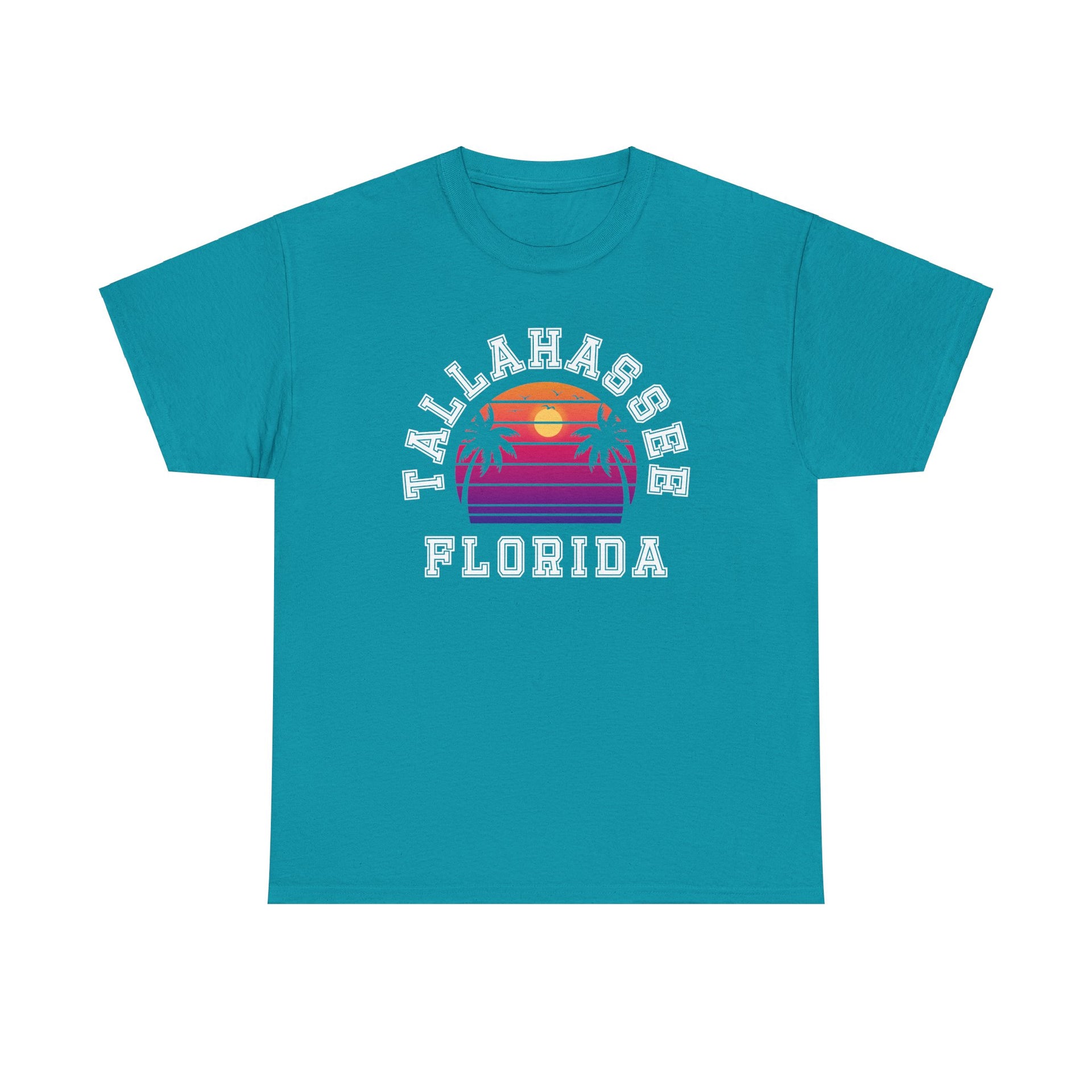 Tallahassee Florida Palms Unisex Cotton Tee