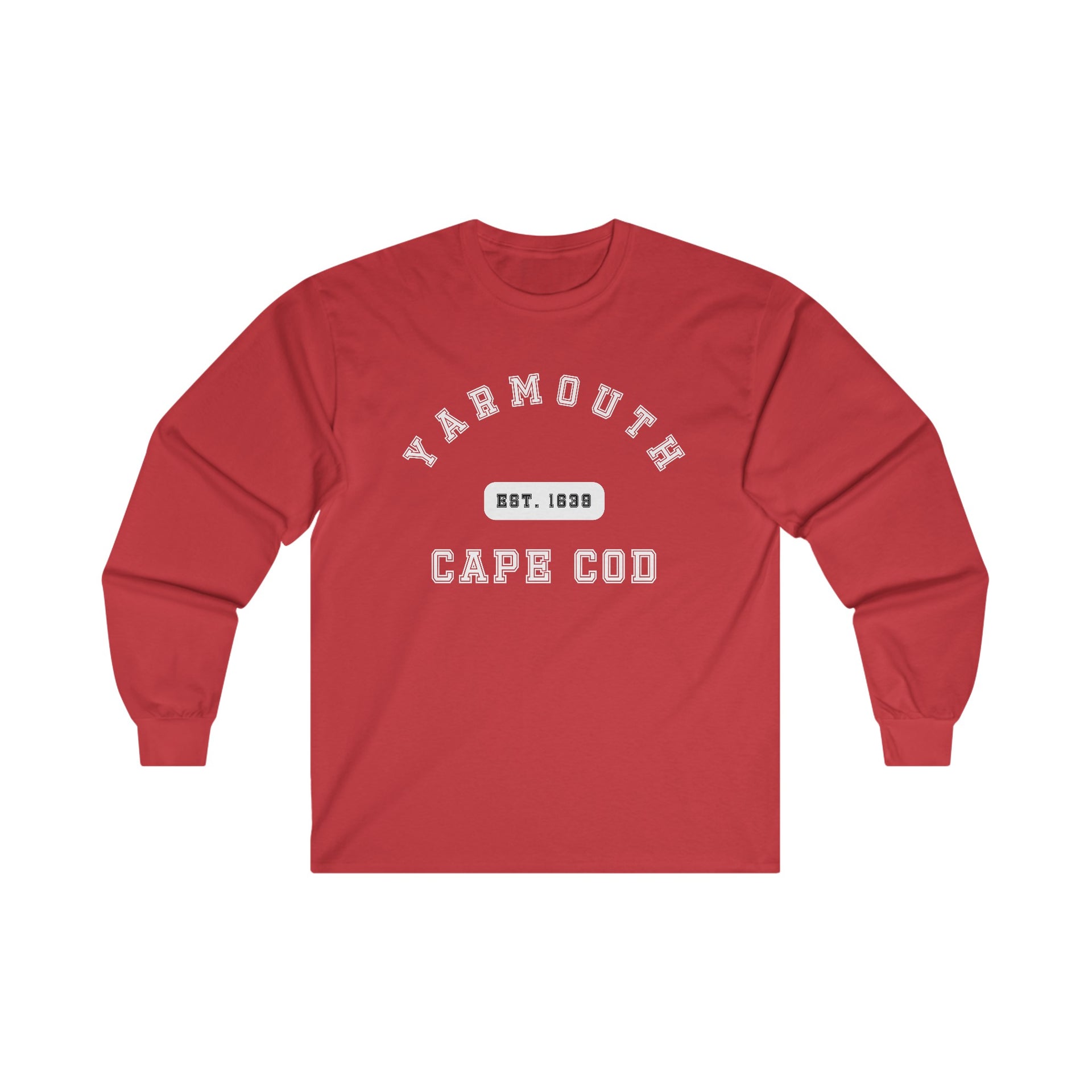 Yarmouth Cape Cod Est. 1639 Ultra Cotton Long Sleeve Tee