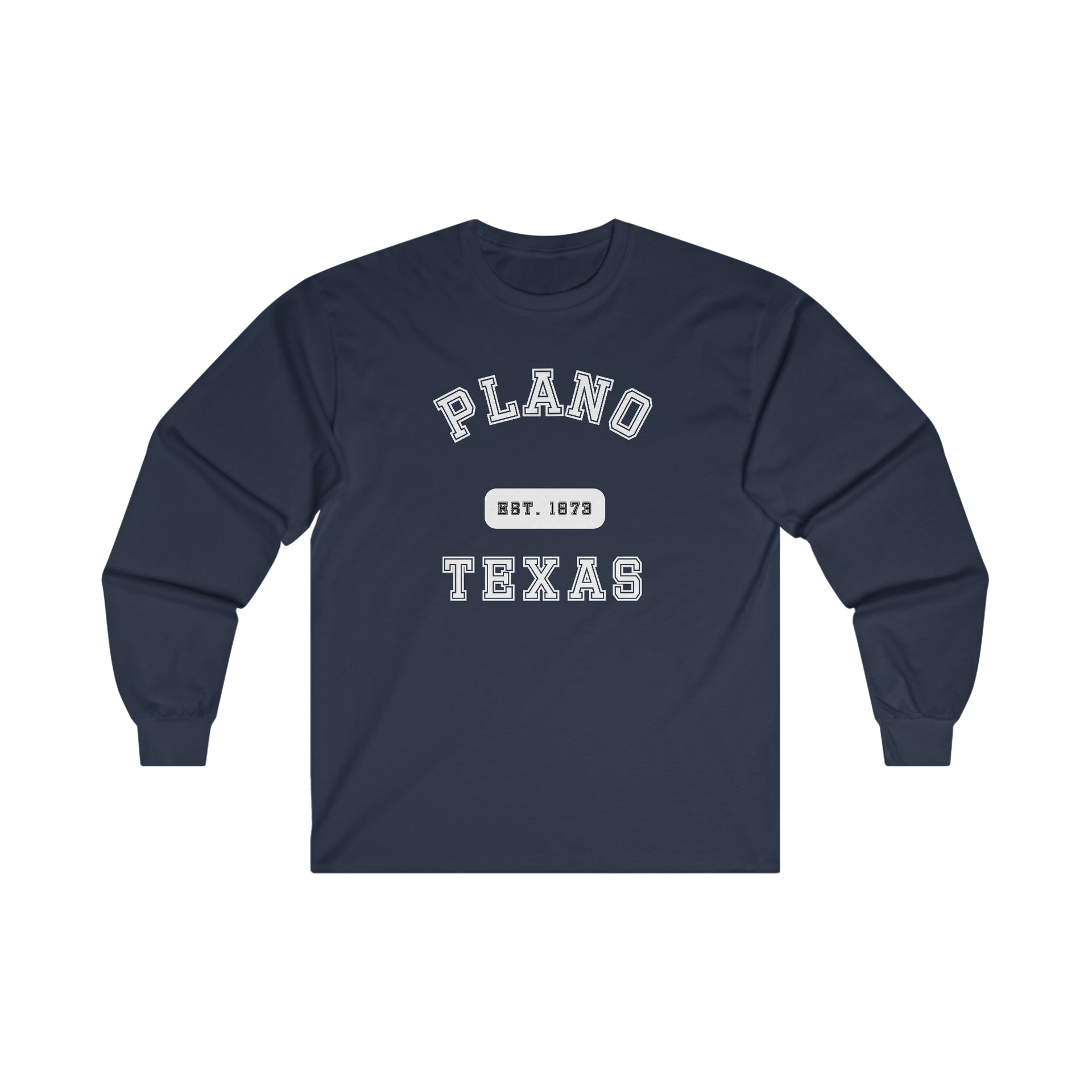 Plano Texas Ultra Cotton Long Sleeve Tee