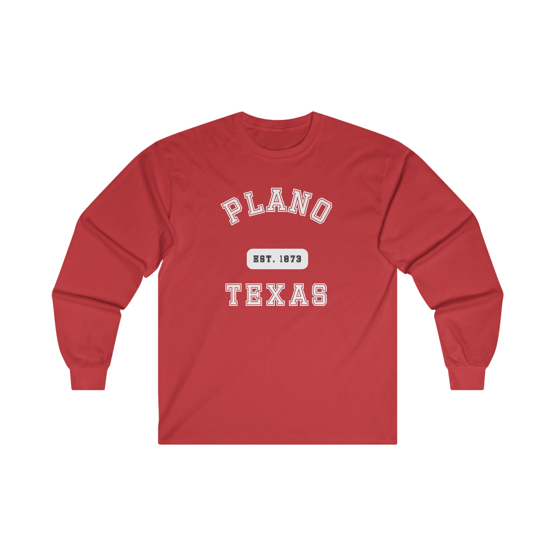 Plano Texas Ultra Cotton Long Sleeve Tee