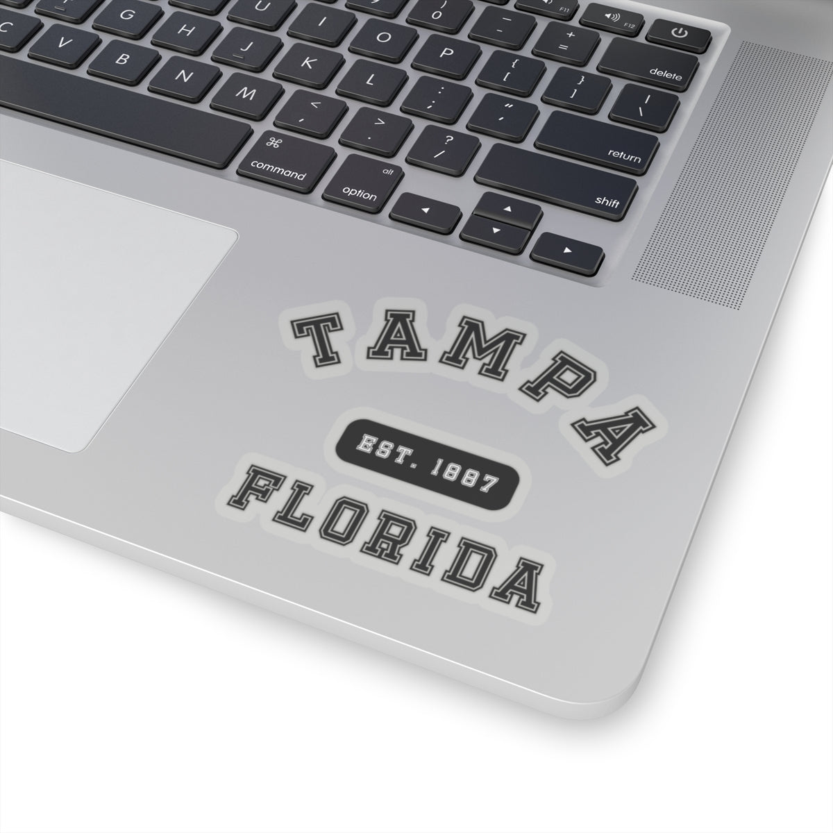 Tampa Florida Established Kiss-Cut Stickers