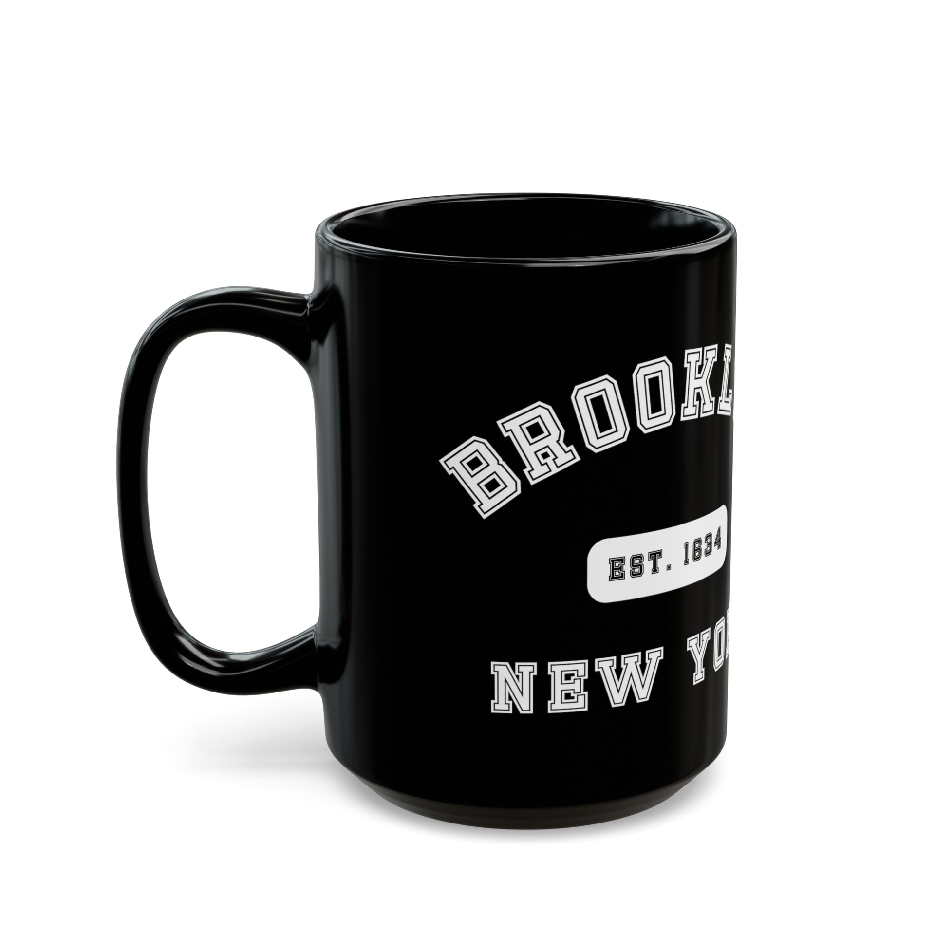 Brooklyn NY Black Mug