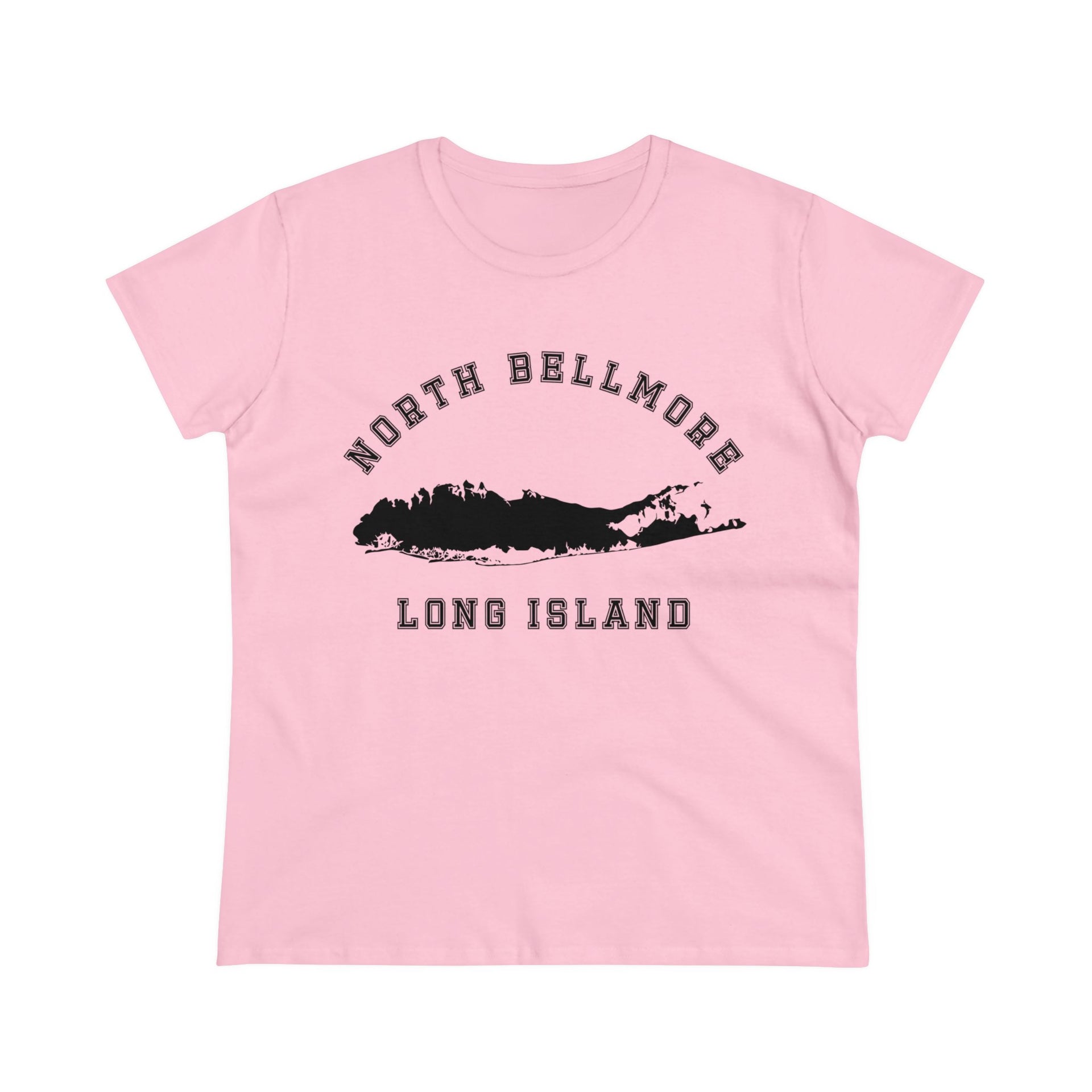 North Bellmore Long Island Women's Midweight Cotton Tee